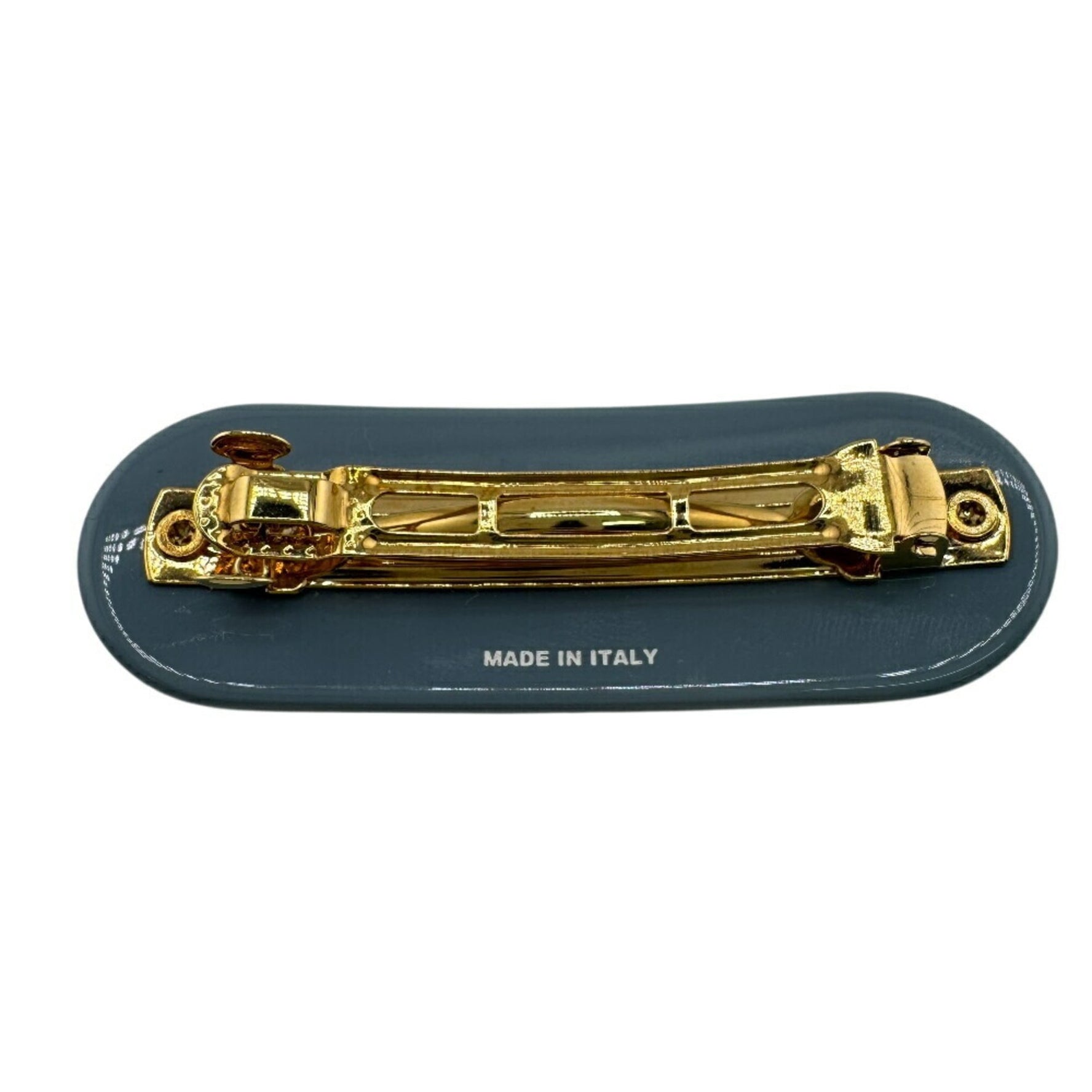 PRADA Hair Clip Barrette Blue