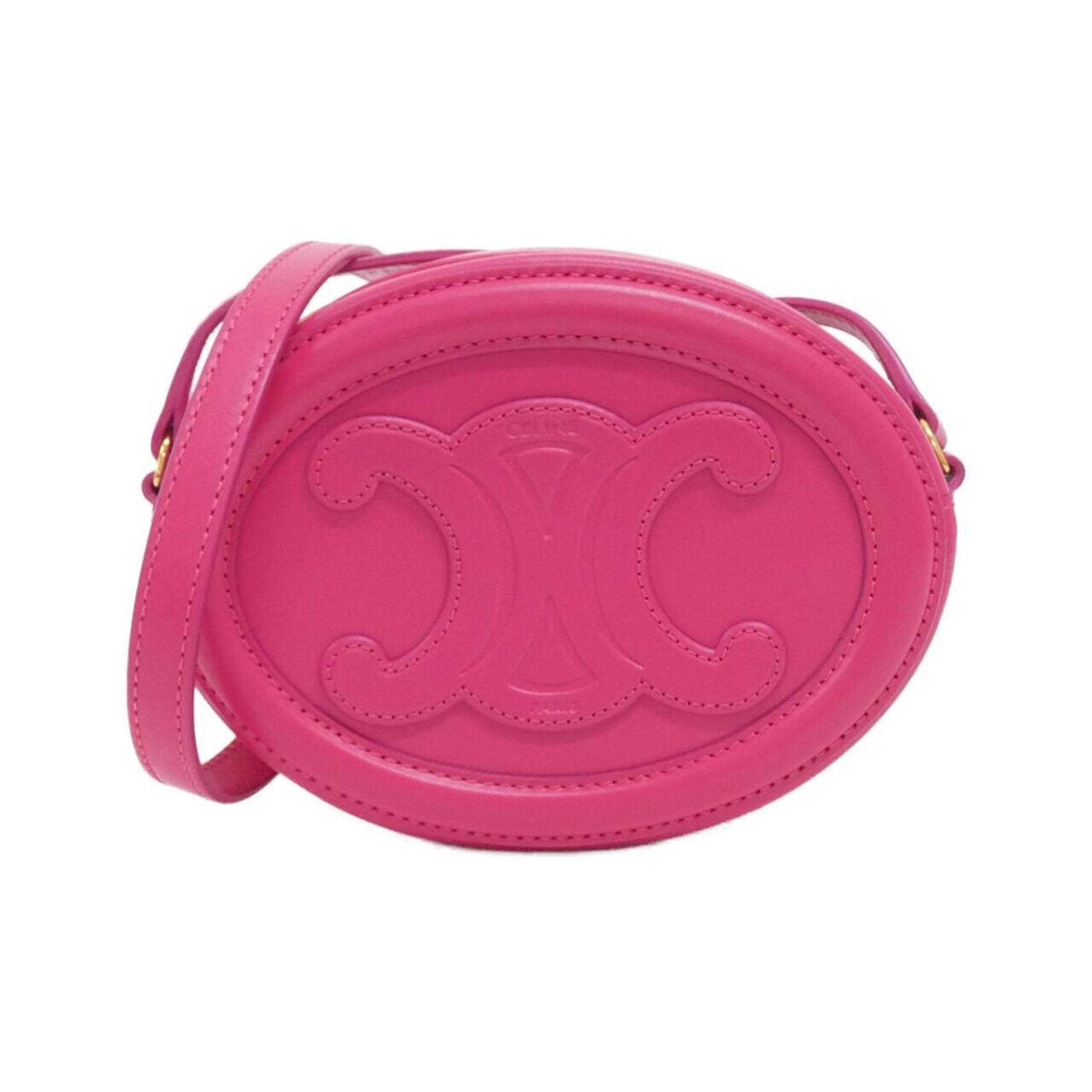 Celine Cross Body Oval Purse Shoulder Bag