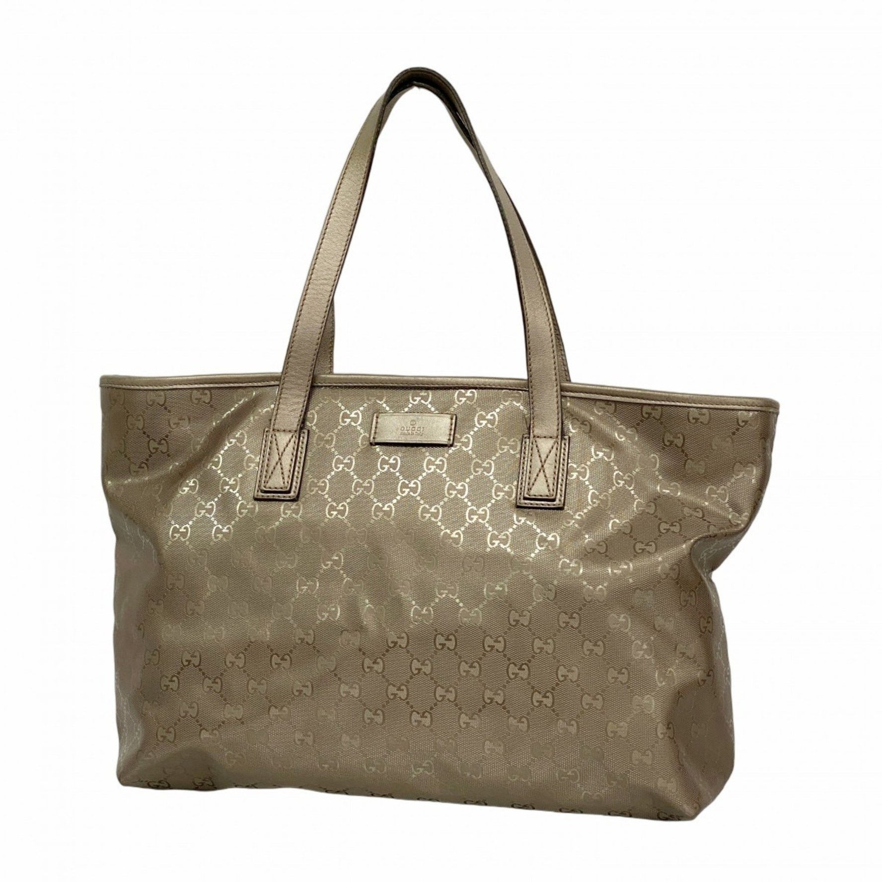 Gucci GG Imprime Tote Bag Gray Women's P1190450