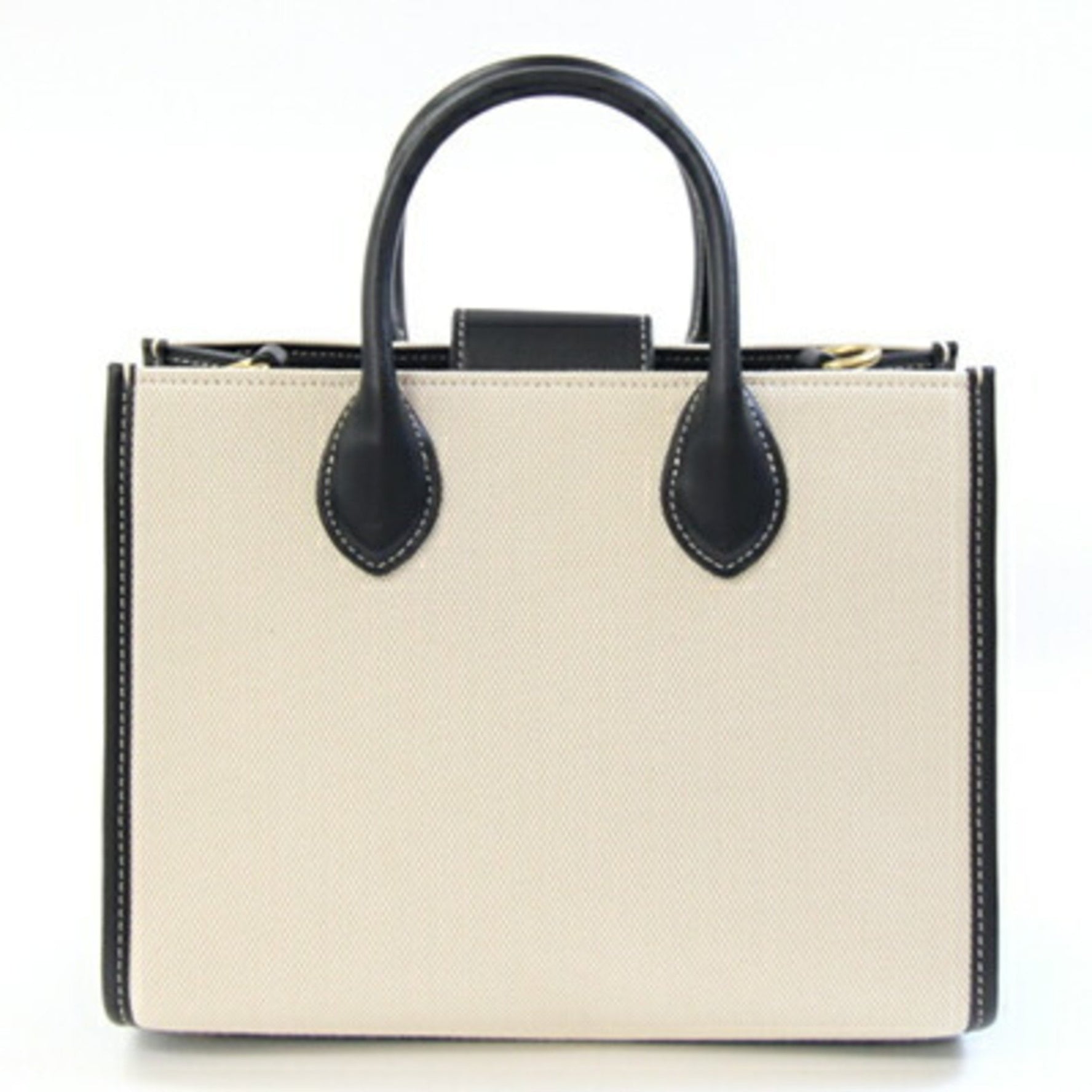 Coach Ace Tote 26 handbag in natural black canvas and leather. This crossbody bag is perfect .