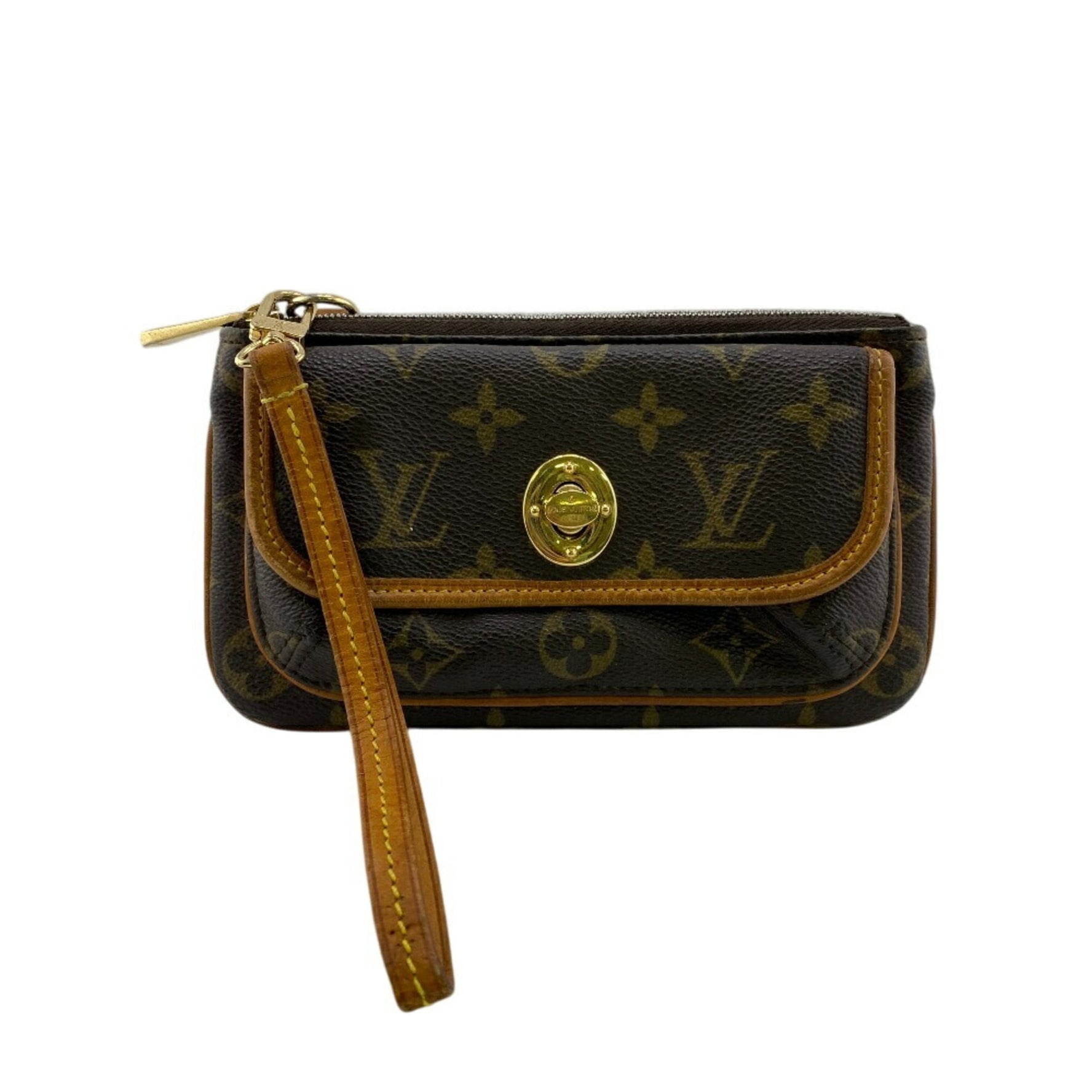 LOUIS VUITTON Tikal Monogram Pochette Brown