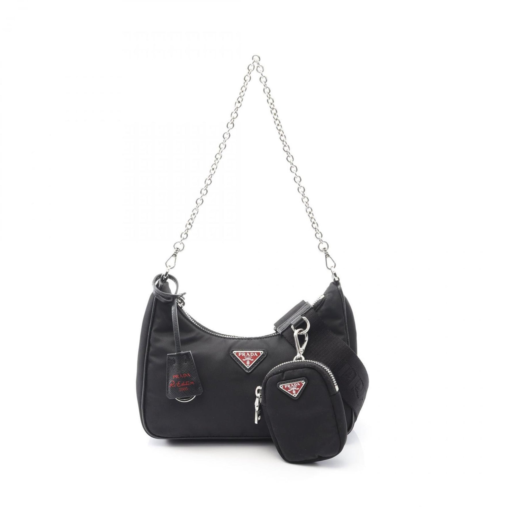 Prada Re-Edition 2005 Shoulder Bag in Nylon and Saffiano Leather