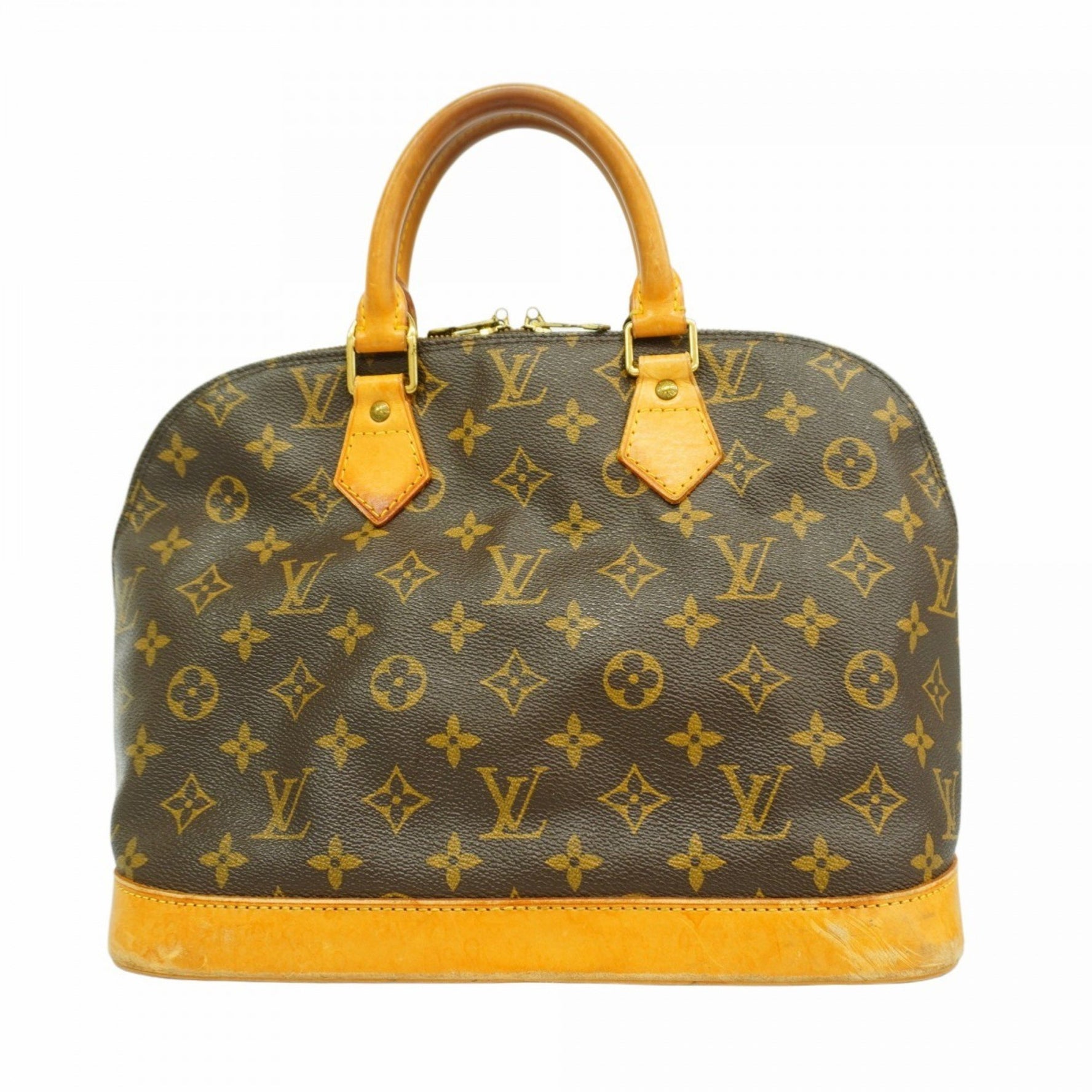 Louis Vuitton Monogram Alma Handbag M51130 Brown Women's