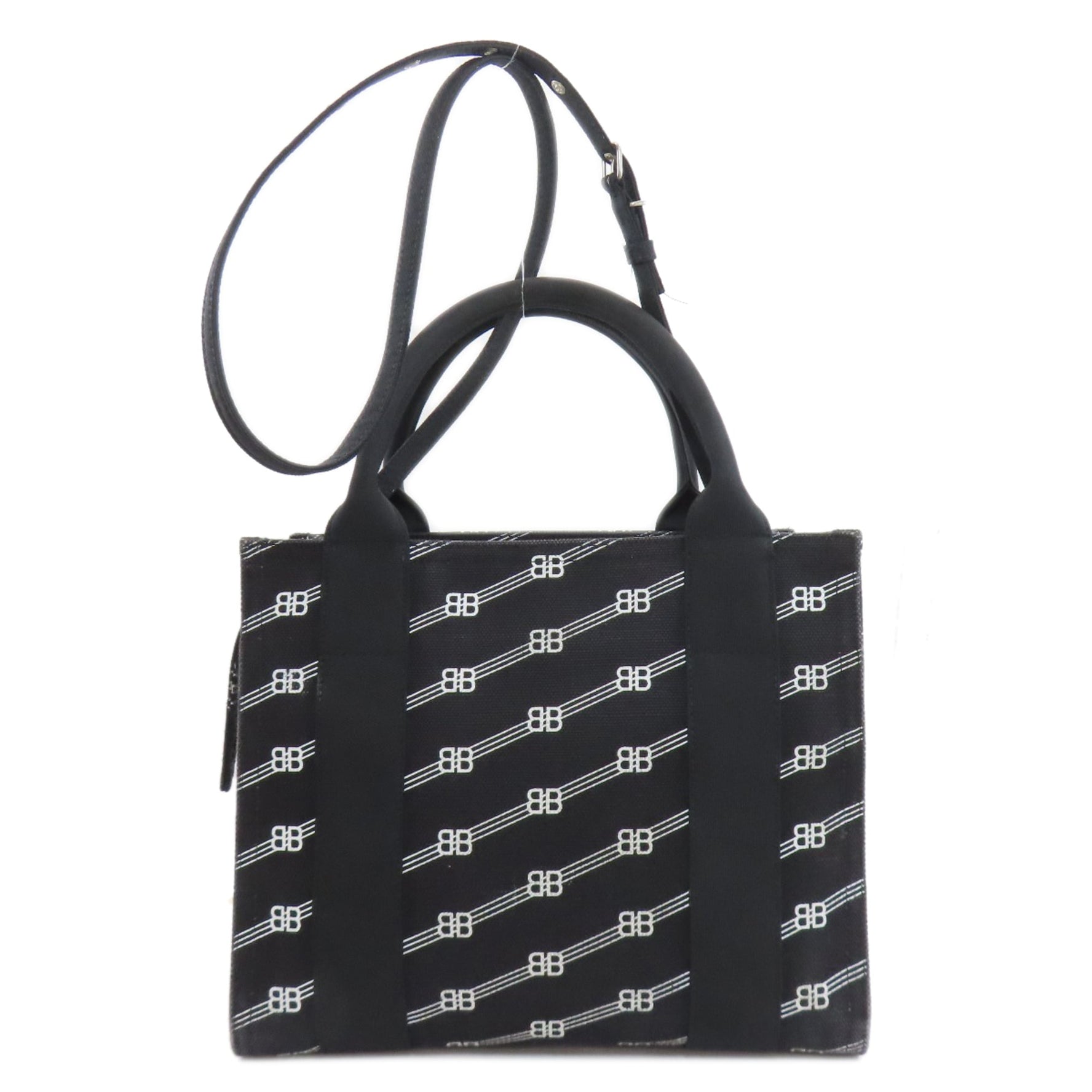 Balenciaga Trade S Handbag Canvas