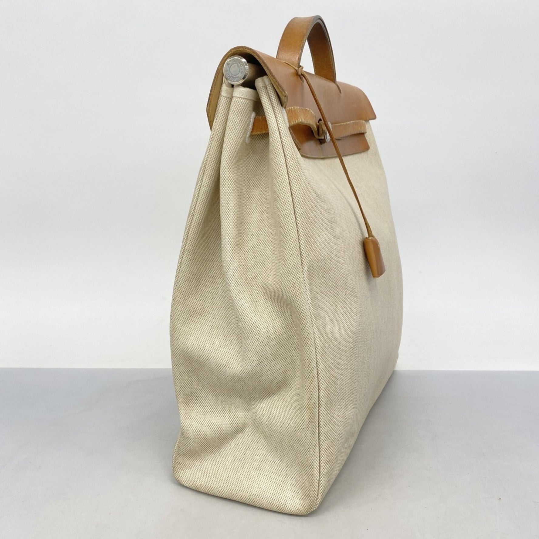 Hermes Hermès Airbag MM Handbag, Toile H, C Stamp