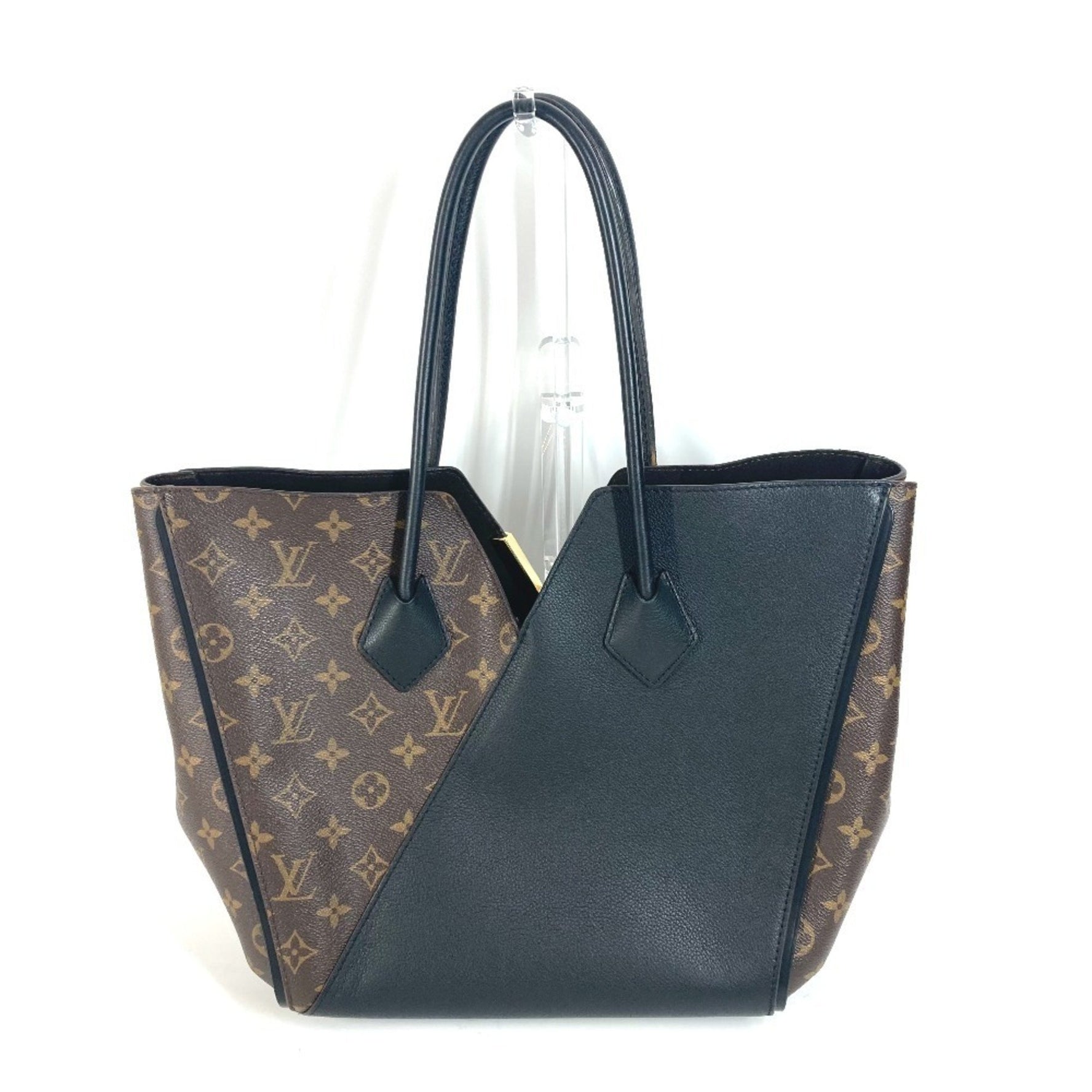 Louis Vuitton Monogram Kimono MM Tote Bag Shoulder Canvas Noir Black
