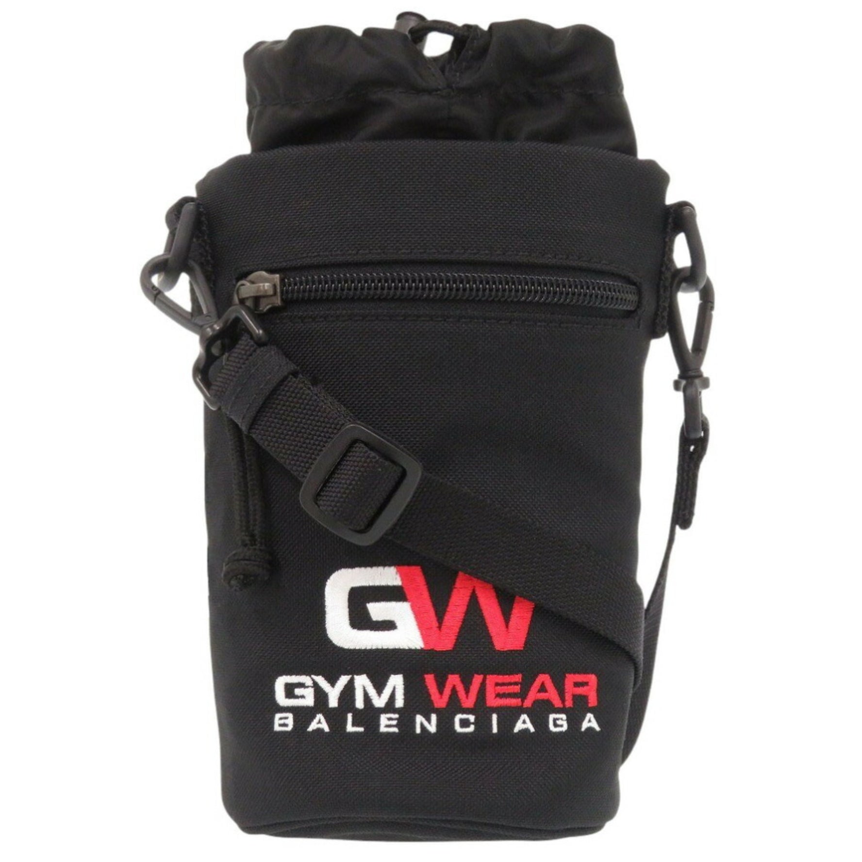 Unused Balenciaga Gymwear Weekend Bottle Holder Nylon Shoulder Bag