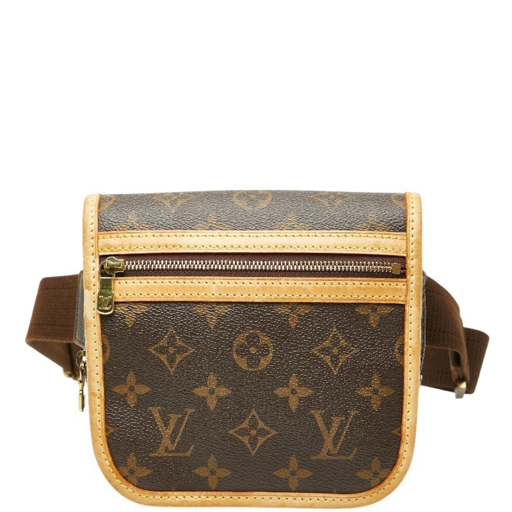 Louis Vuitton Monogram Bumbag Bosphor Body Bag/Waist Bag/Shoulder Bag Brown Leather LOUIS VUITTON