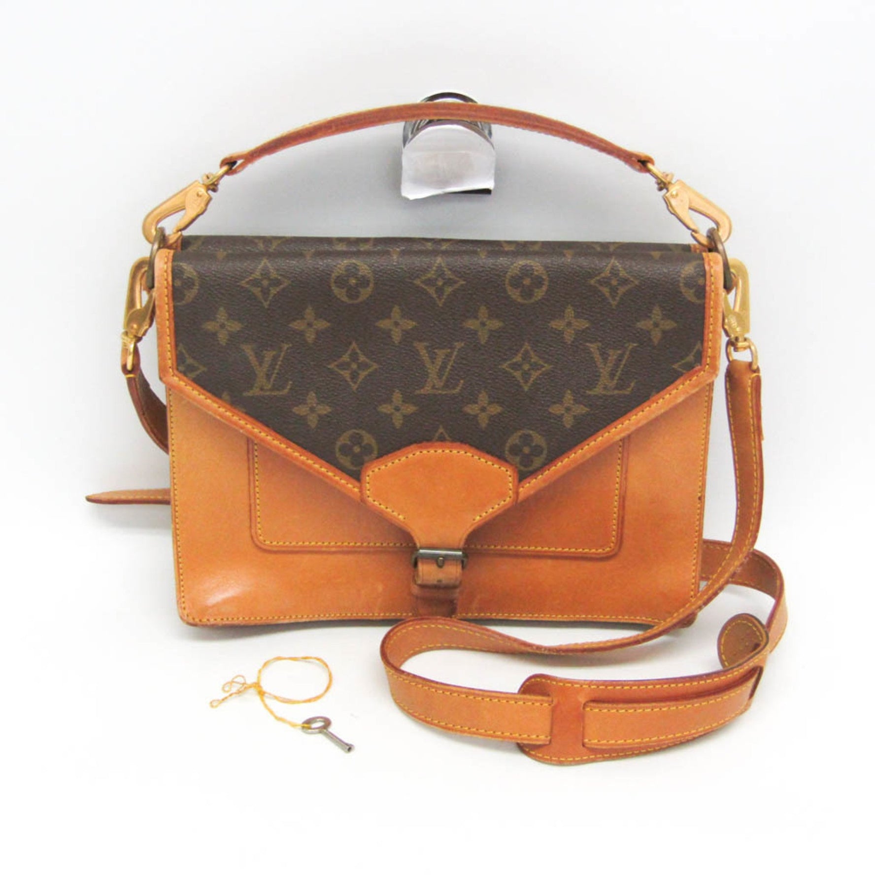 Louis Vuitton Monogram Sack Bifus M51310 Men,Women Handbag,Shoulder Bag Brown