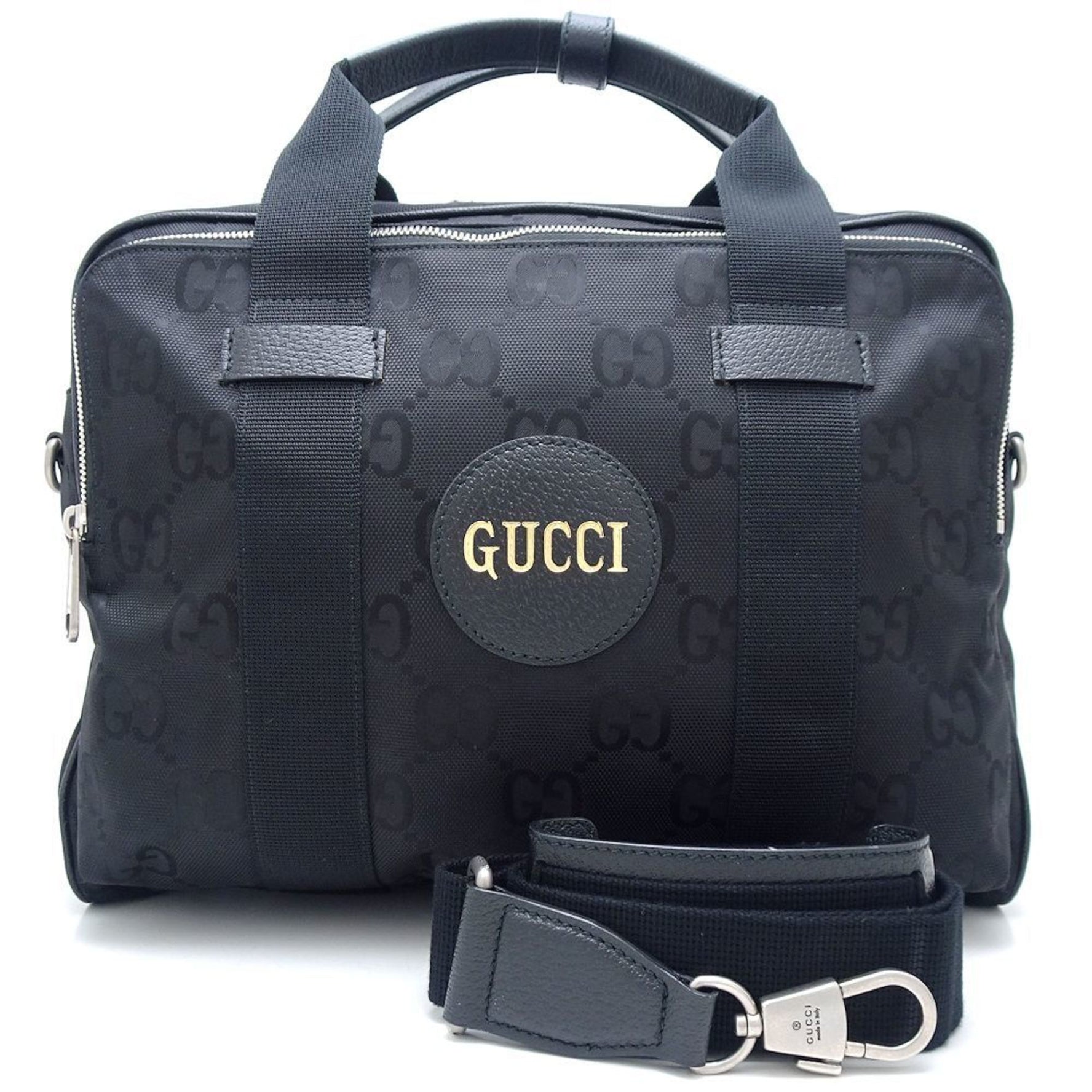 GUCCI Bag 2Way Off the Grid Nylon Black
