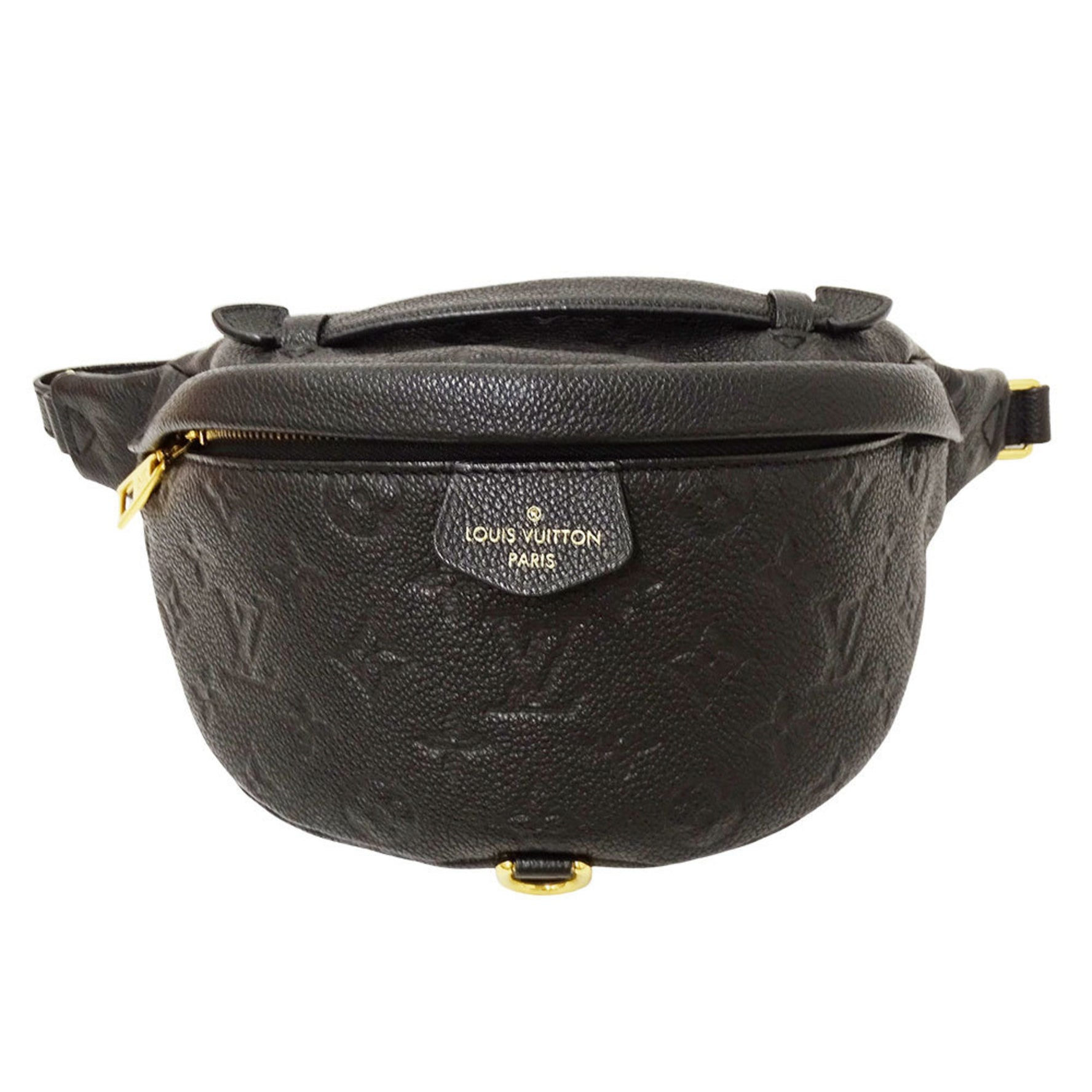 Louis Vuitton Monogram Empreinte Bum Bag in Black