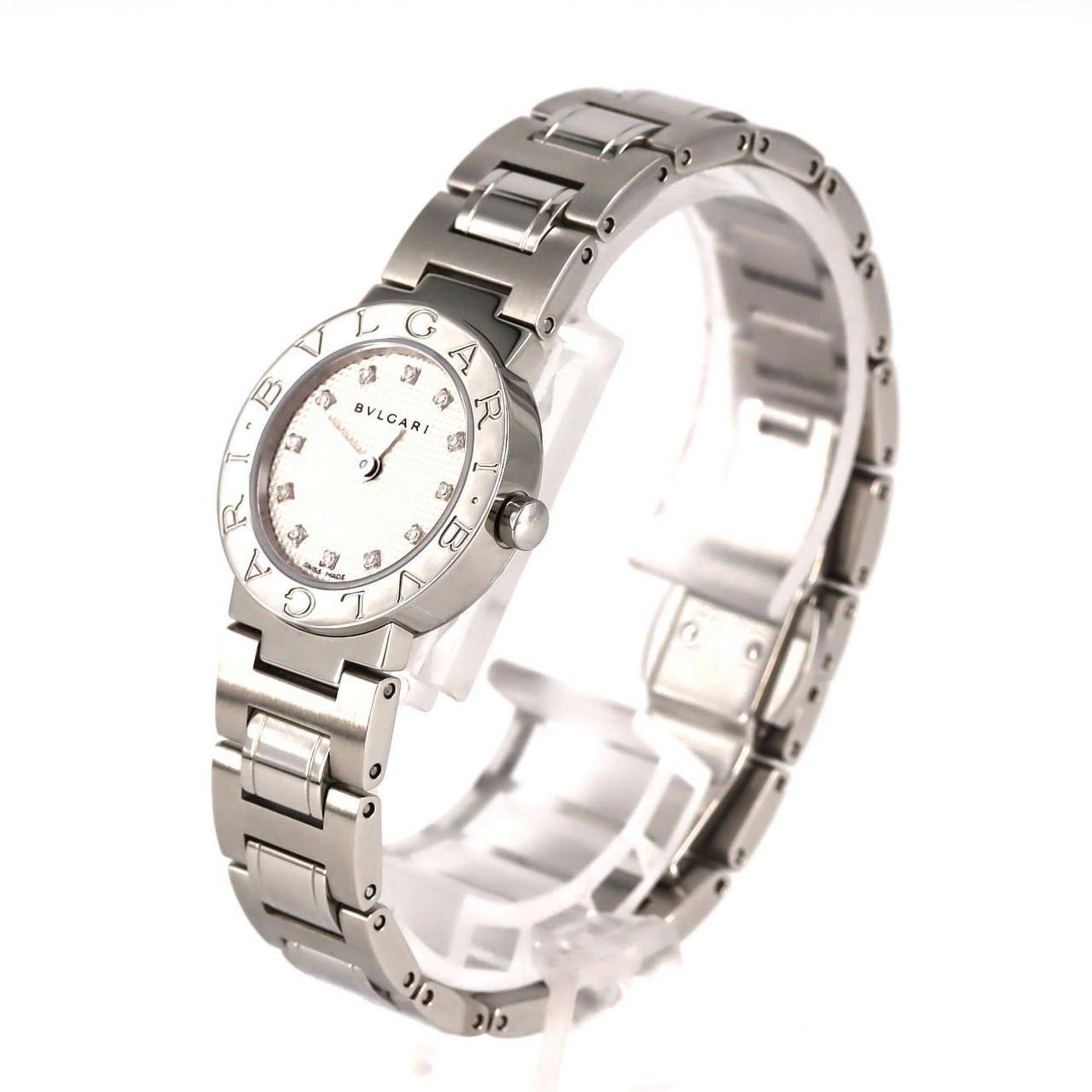 Bvlgari 12 SS Wristwatch Quartz