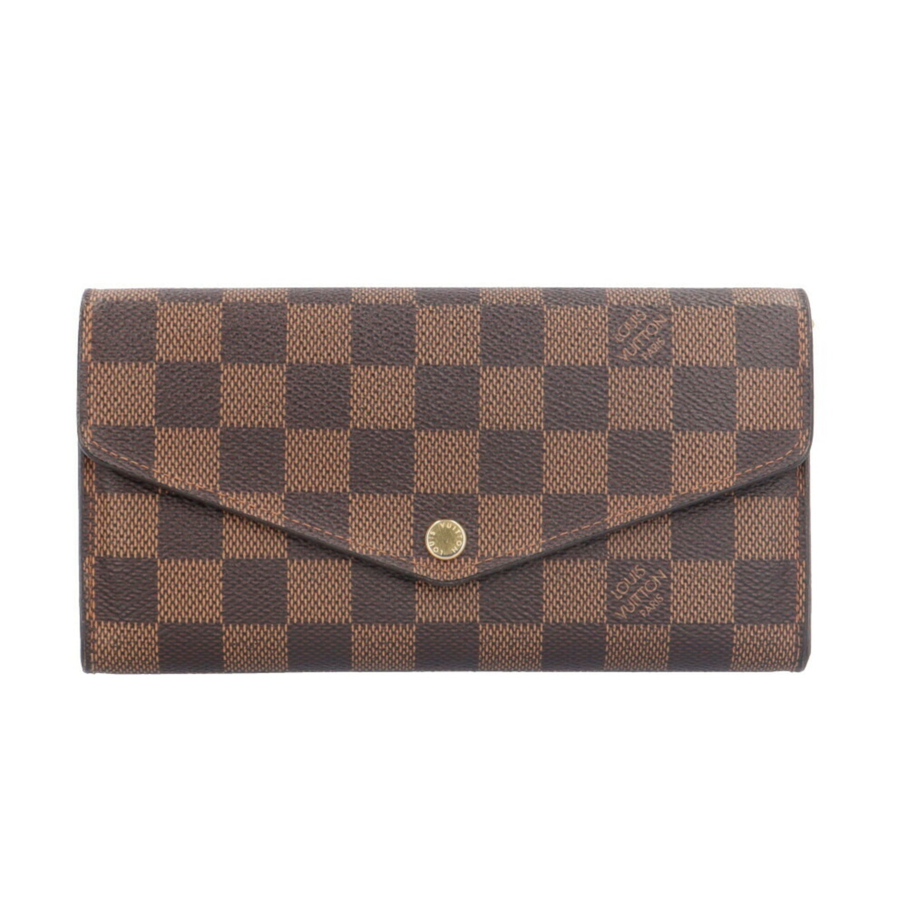 Louis Vuitton Portefeuille Sarah Damier Long Wallet, Canvas LOUIS VUITTON