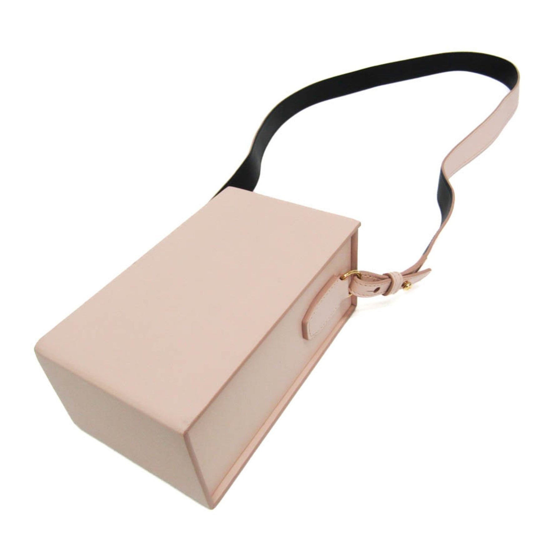 Fendi Box Leather Shoulder Bag
