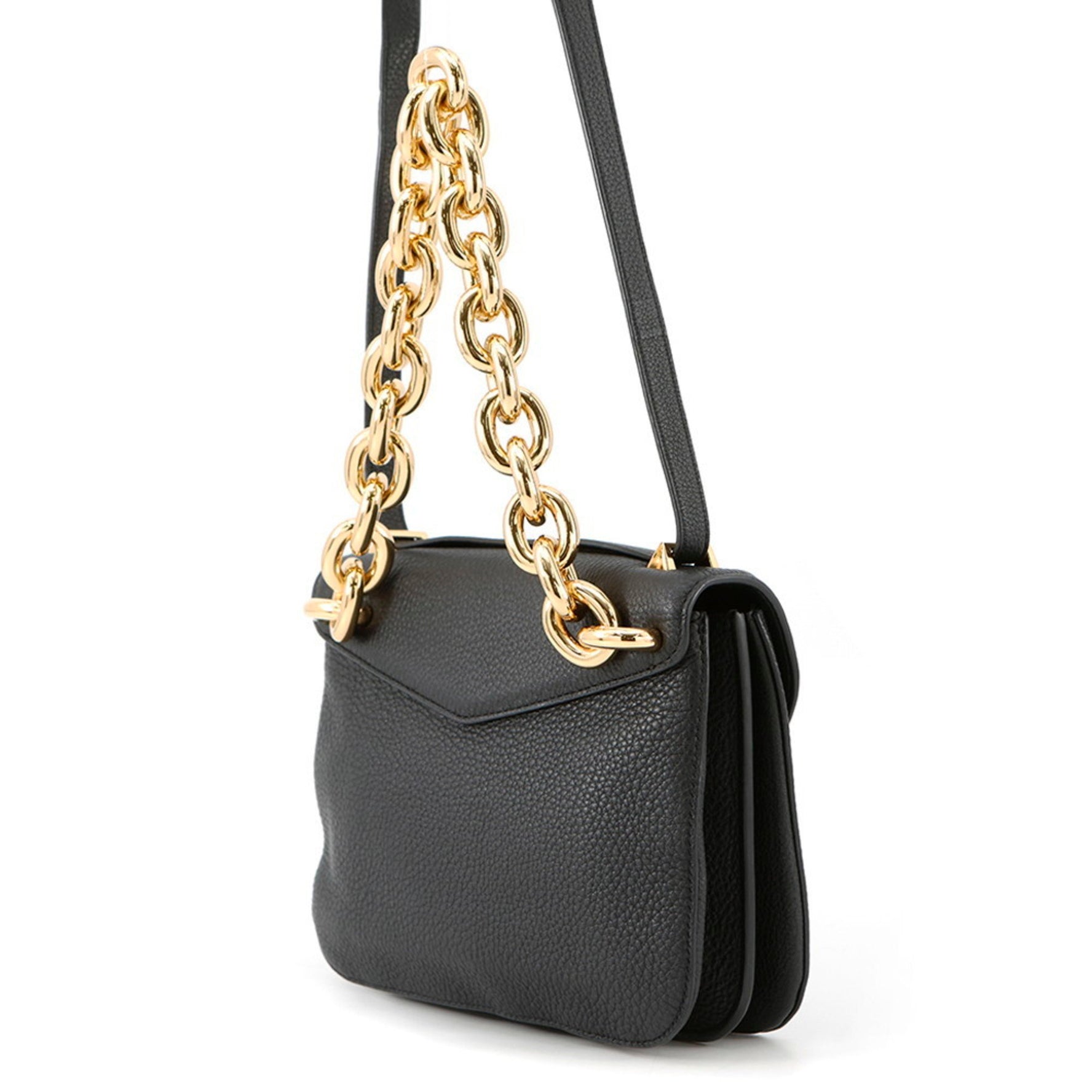 Bottega Veneta Mount Envelope Leather Shoulder Bag BOTTEGA VENETA