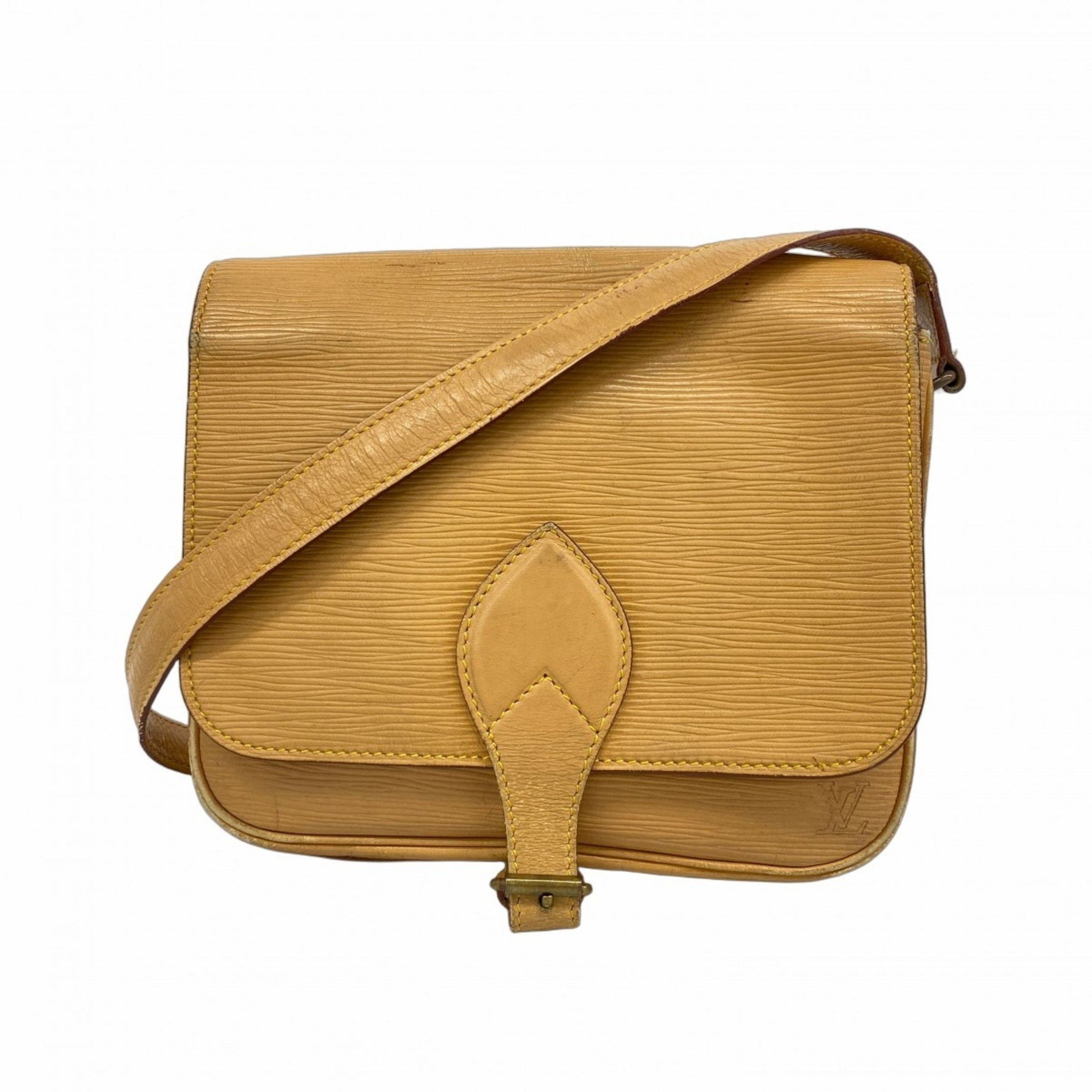 Louis Vuitton Epi Cartouchiere Shoulder Bag Winnipeg Beige