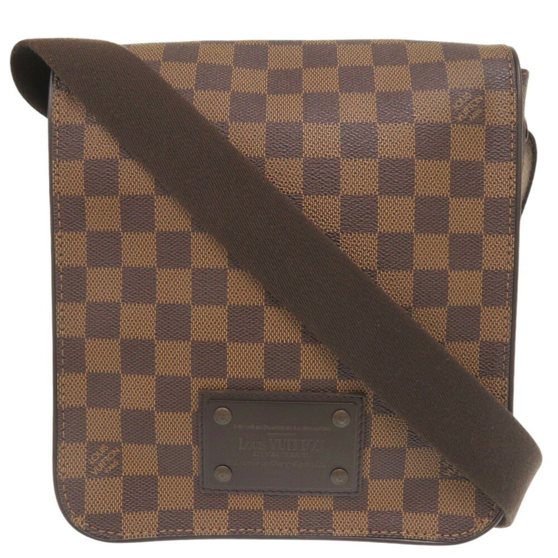 Louis Vuitton Brooklyn PM Damier N51210 Ebene Shoulder Bag 1719LOUIS VUITTON