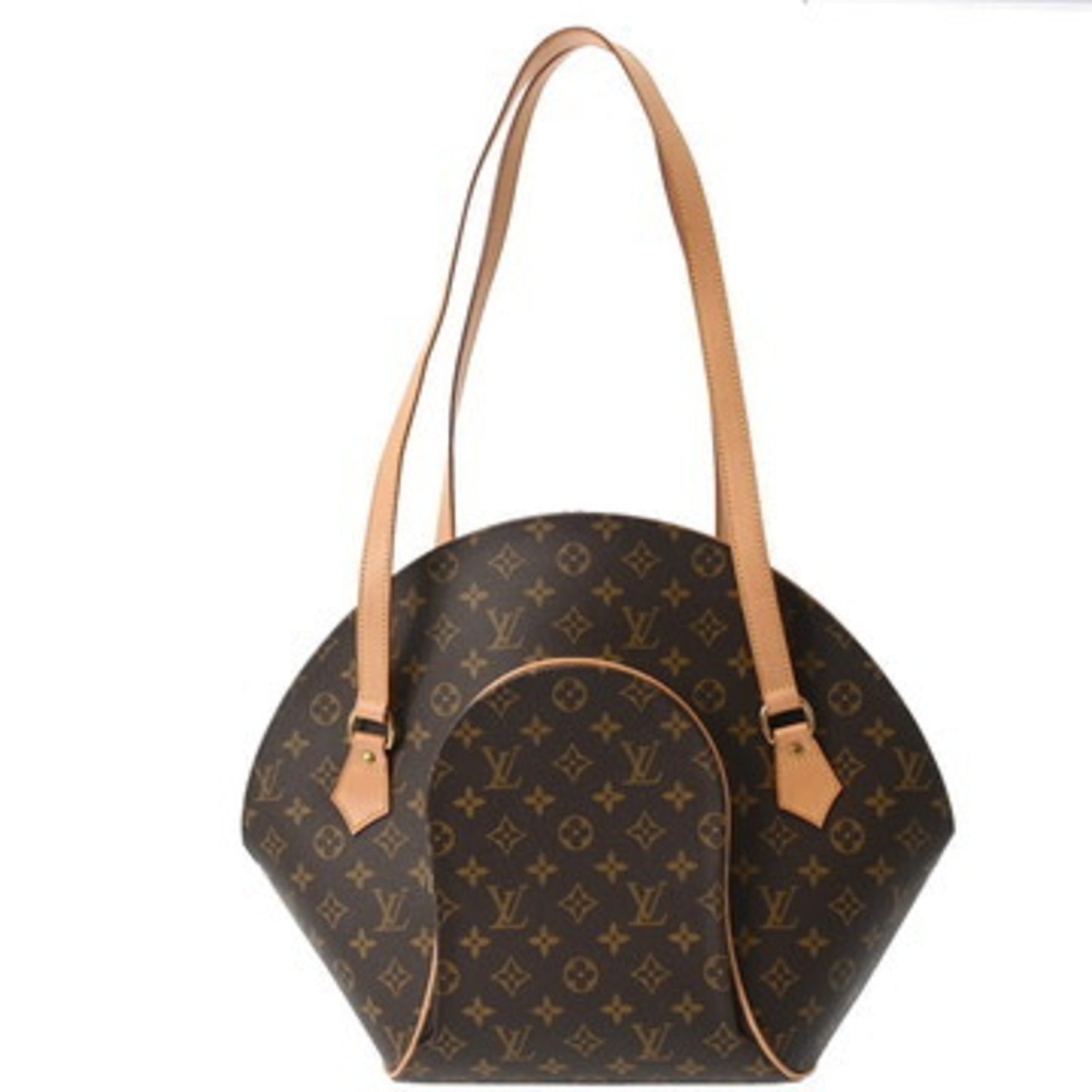 Louis Vuitton Monogram Ellipse Shopping Brown Canvas Shoulder Bag