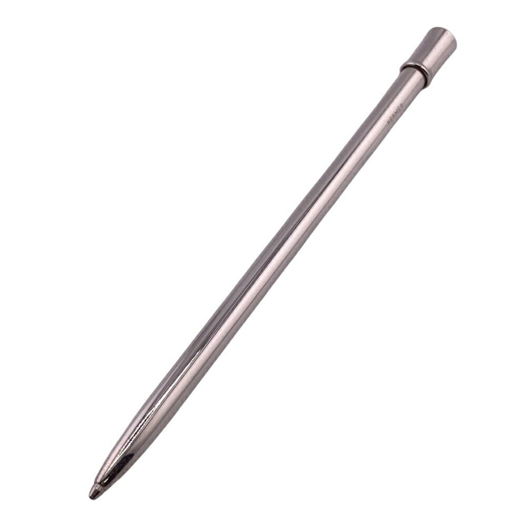 HERMES Hermes Agenda Mechanical Pencil Pen Silver Men's