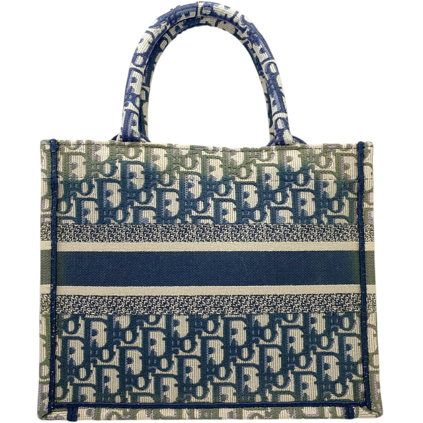 Christian Dior Tote Bag Book Small Canvas Navy Khaki Pink Beige Handbag