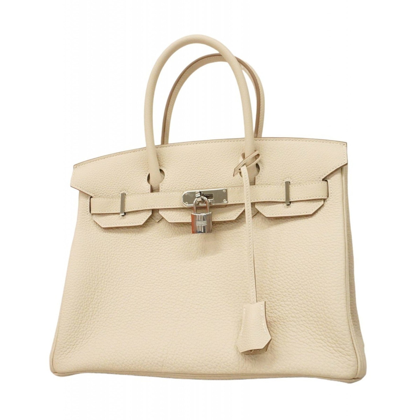 Hermes handbag Birkin 30 Taurillon Clemence Cle W engraved ladies