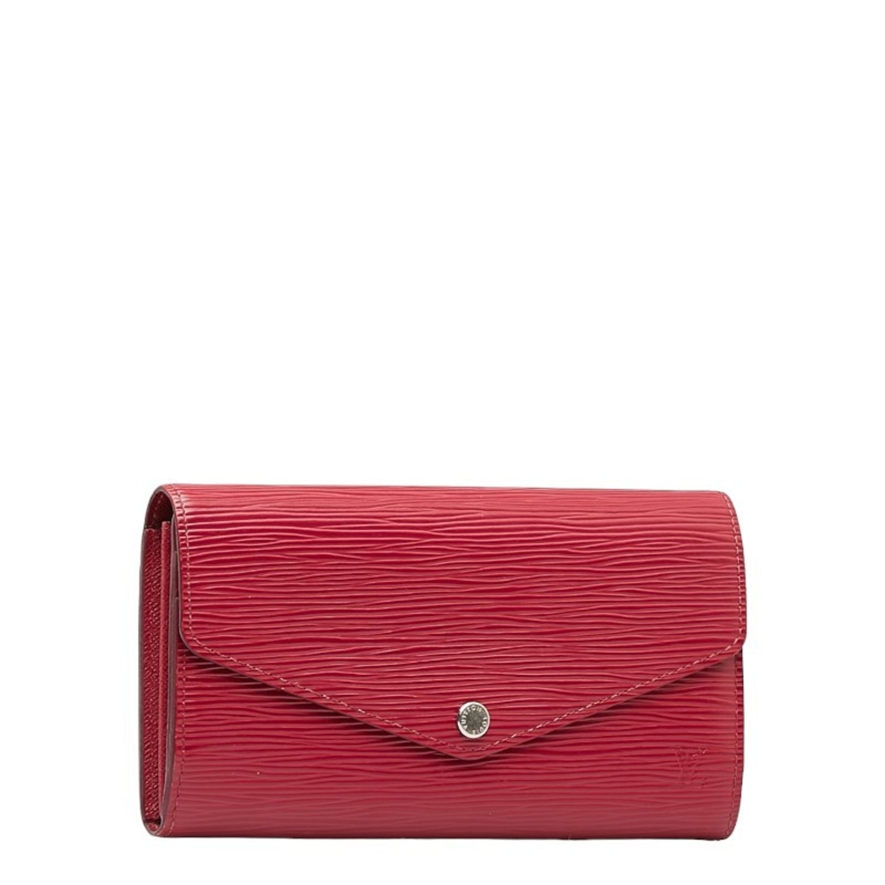 Louis Vuitton Epi Portefeuille Sarah Long Wallet M60580 Fuchsia Pink Leather Women's LOUIS VUITTON
