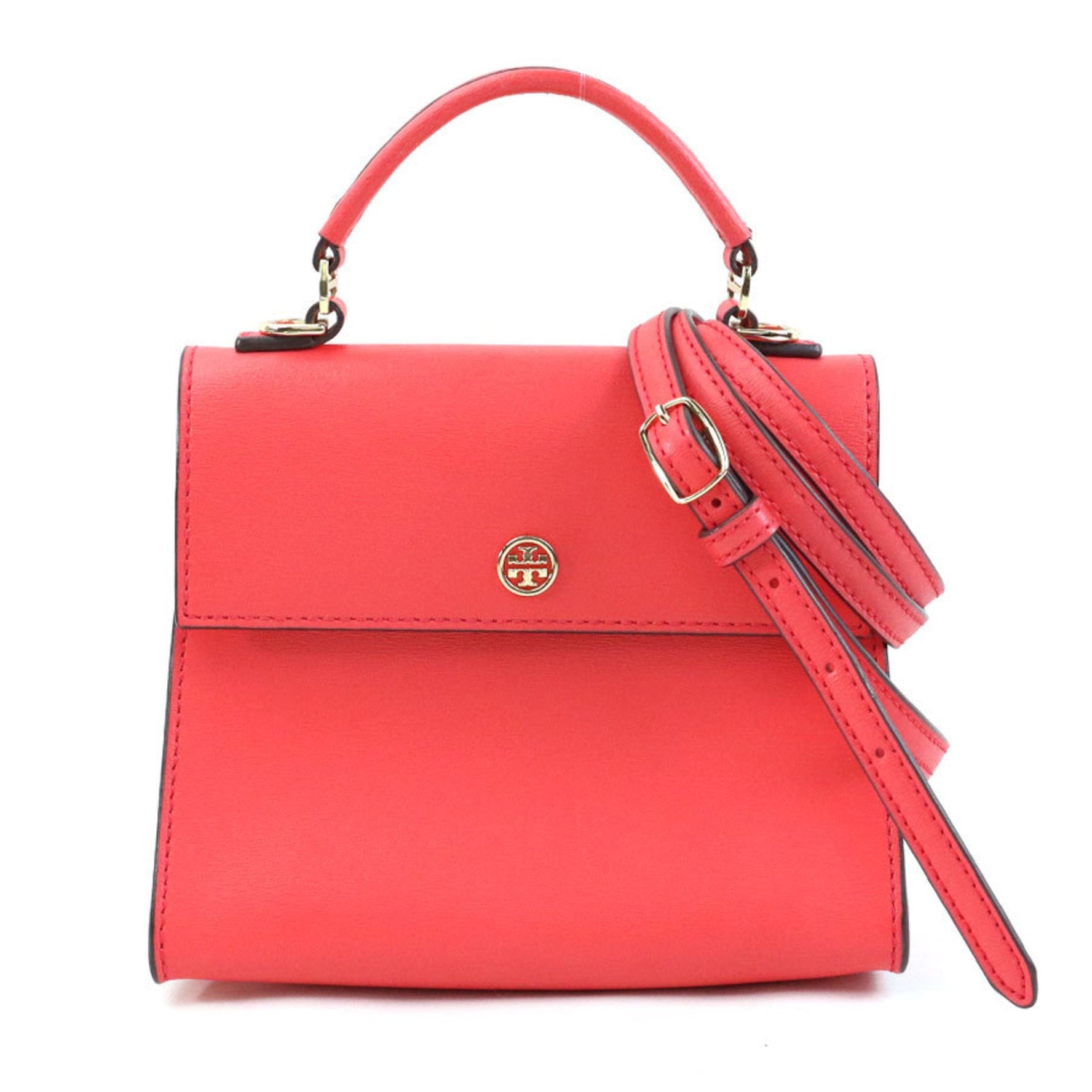 Tory Burch handbag shoulder bag leather pink ladies h30851a