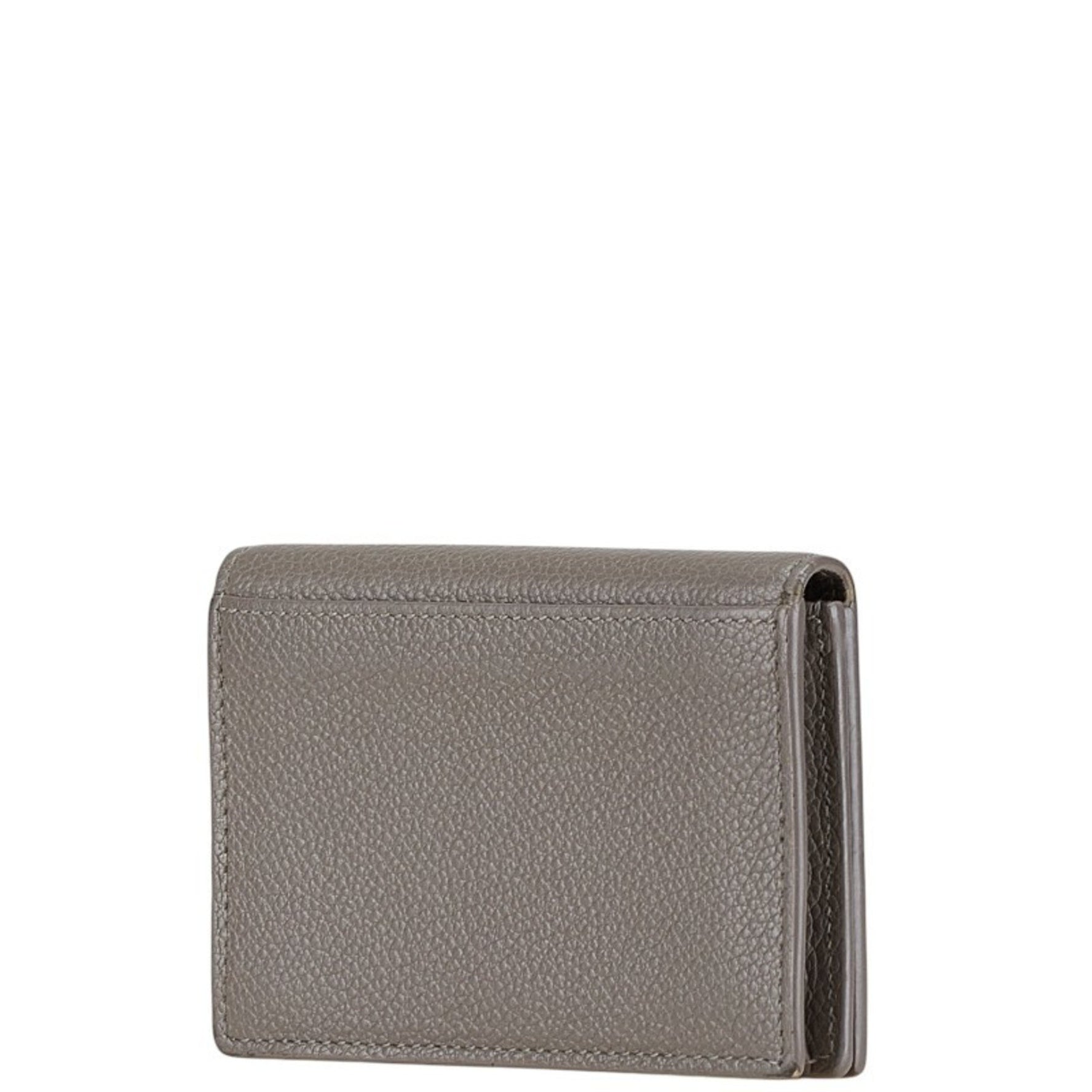 Saint Laurent Business Card Case/Card Case/Pass Case Leather
