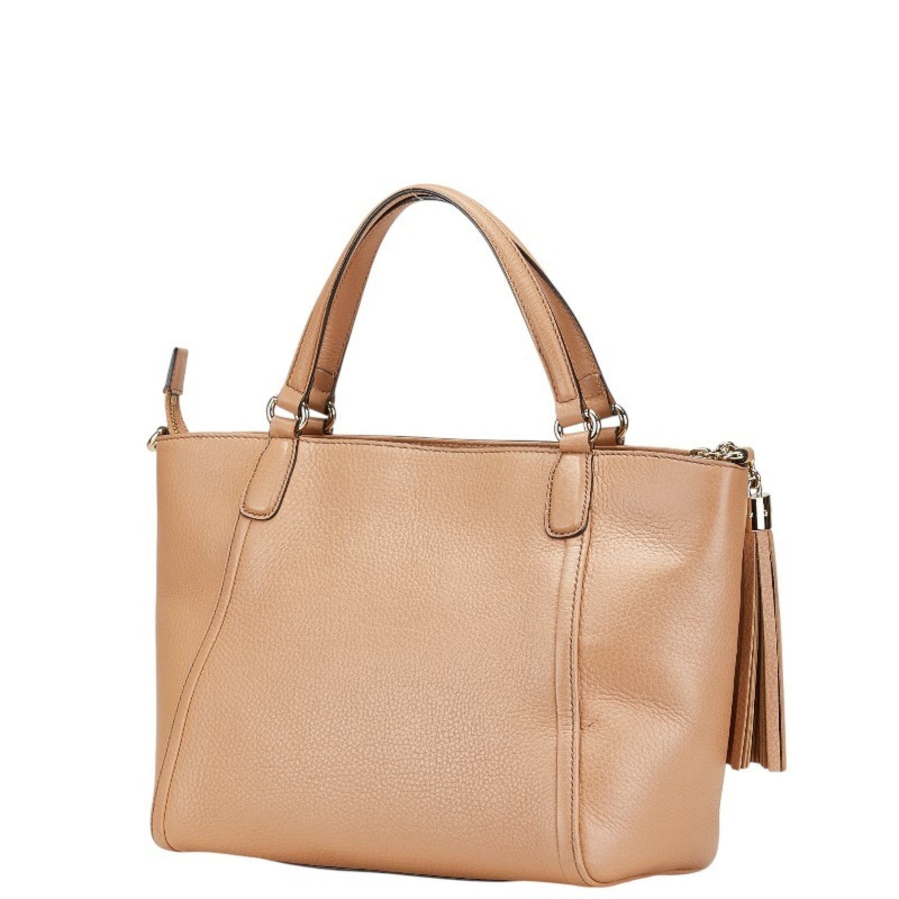 Gucci Soho Tassel Handbag/Shoulder Bag, Leather