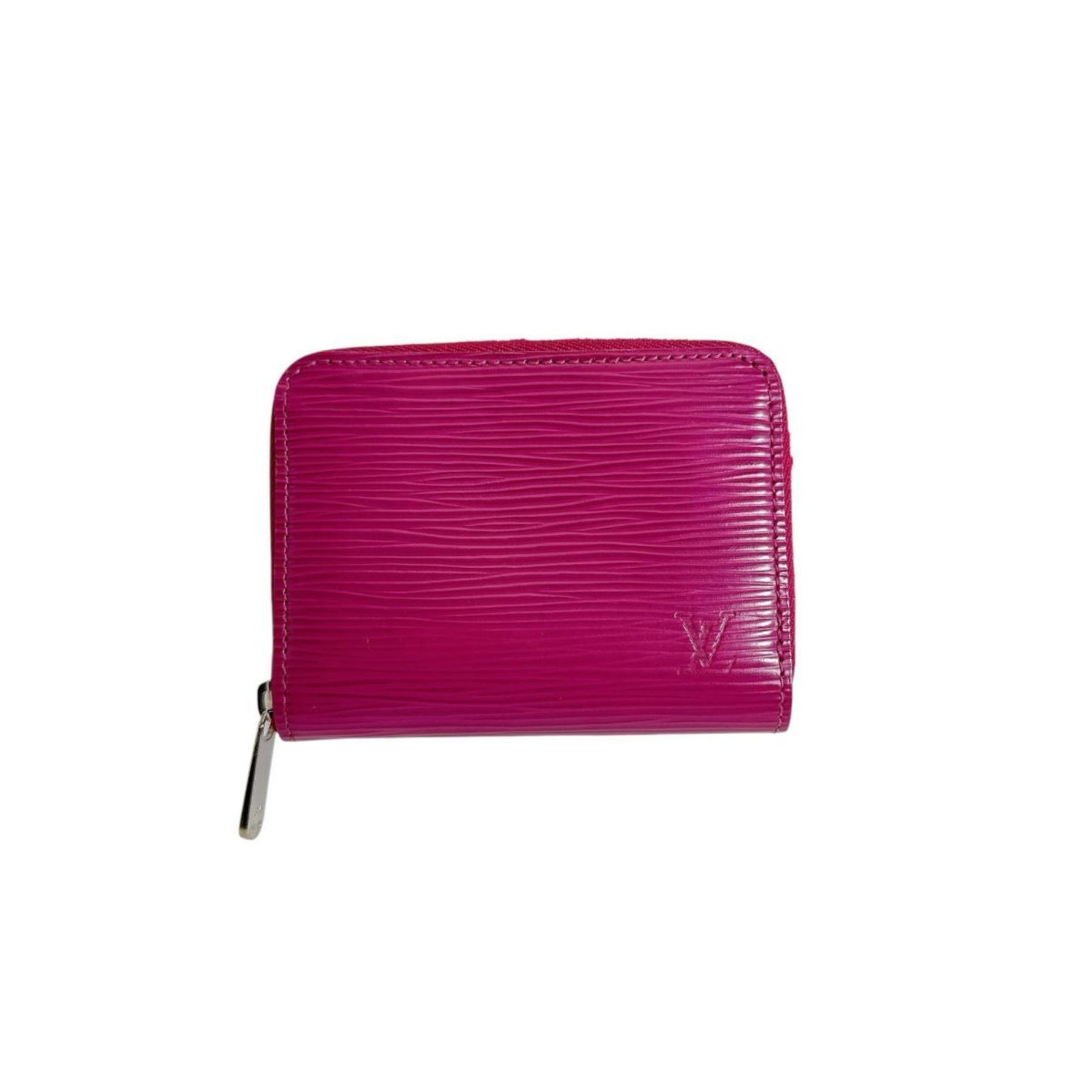 Louis Vuitton Epi Zippy Coin Purse in Leather, M6015K, Purple