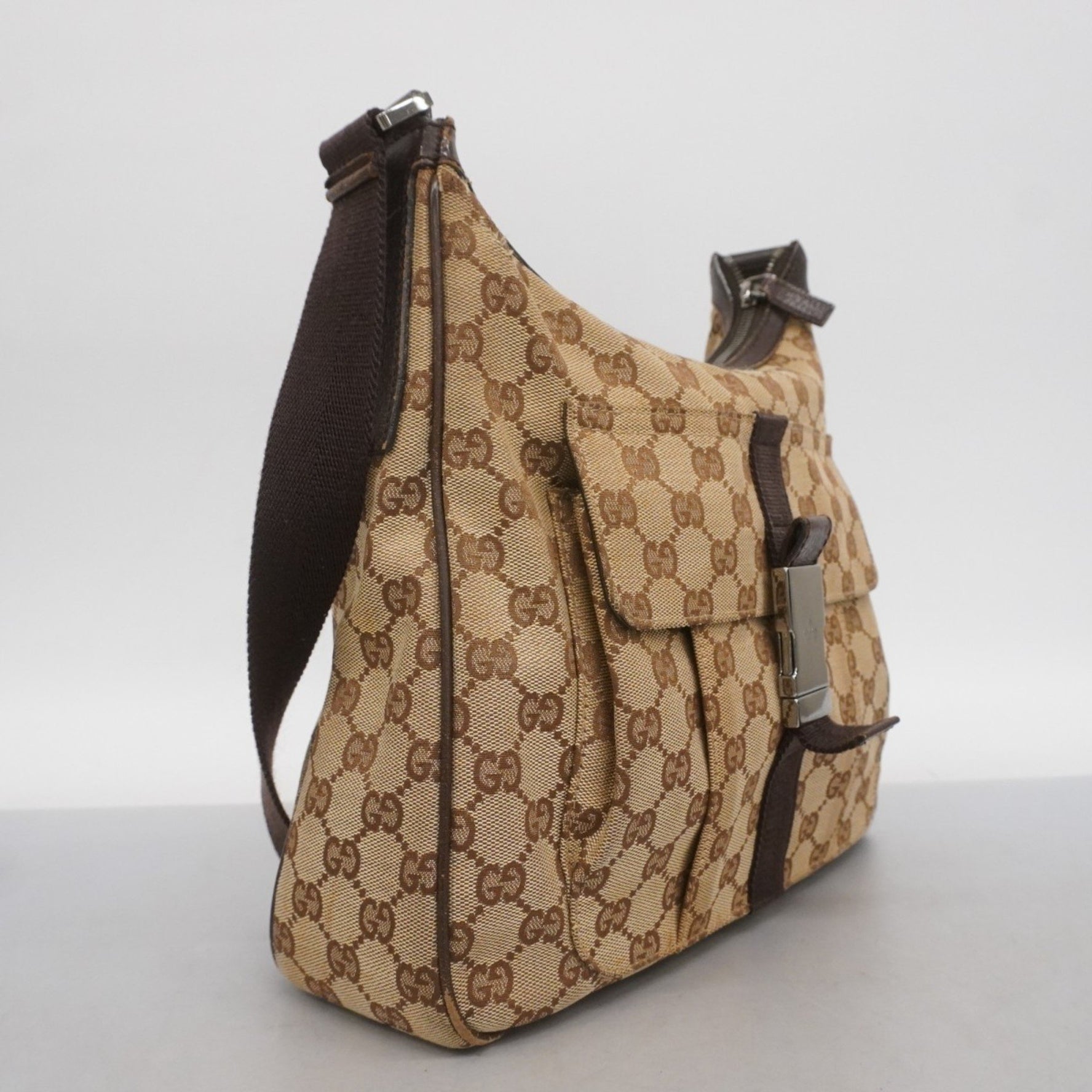 Gucci GG Canvas Shoulder Bag