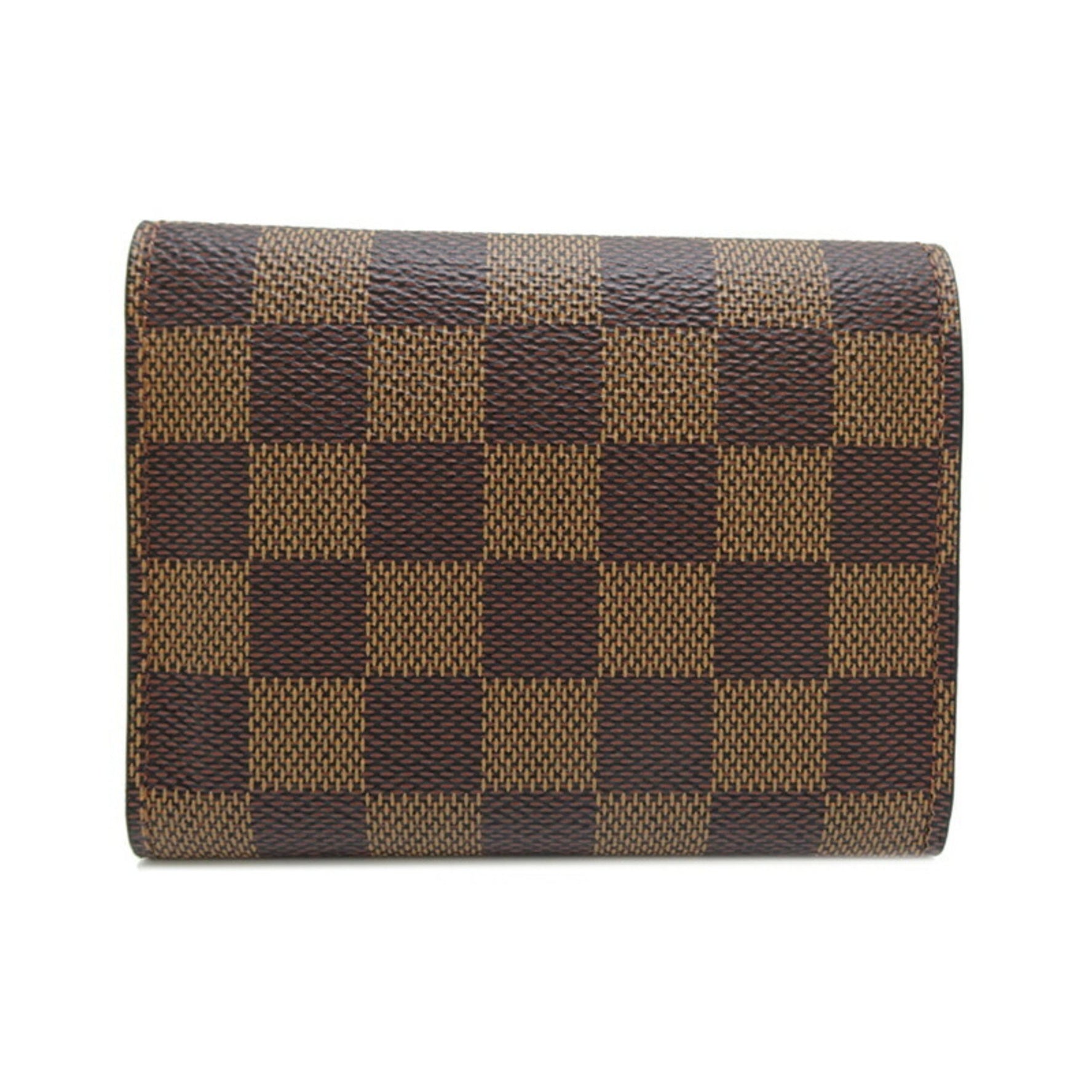 Louis Vuitton Portefeuille Victorine Tri-fold Wallet Damier Brown