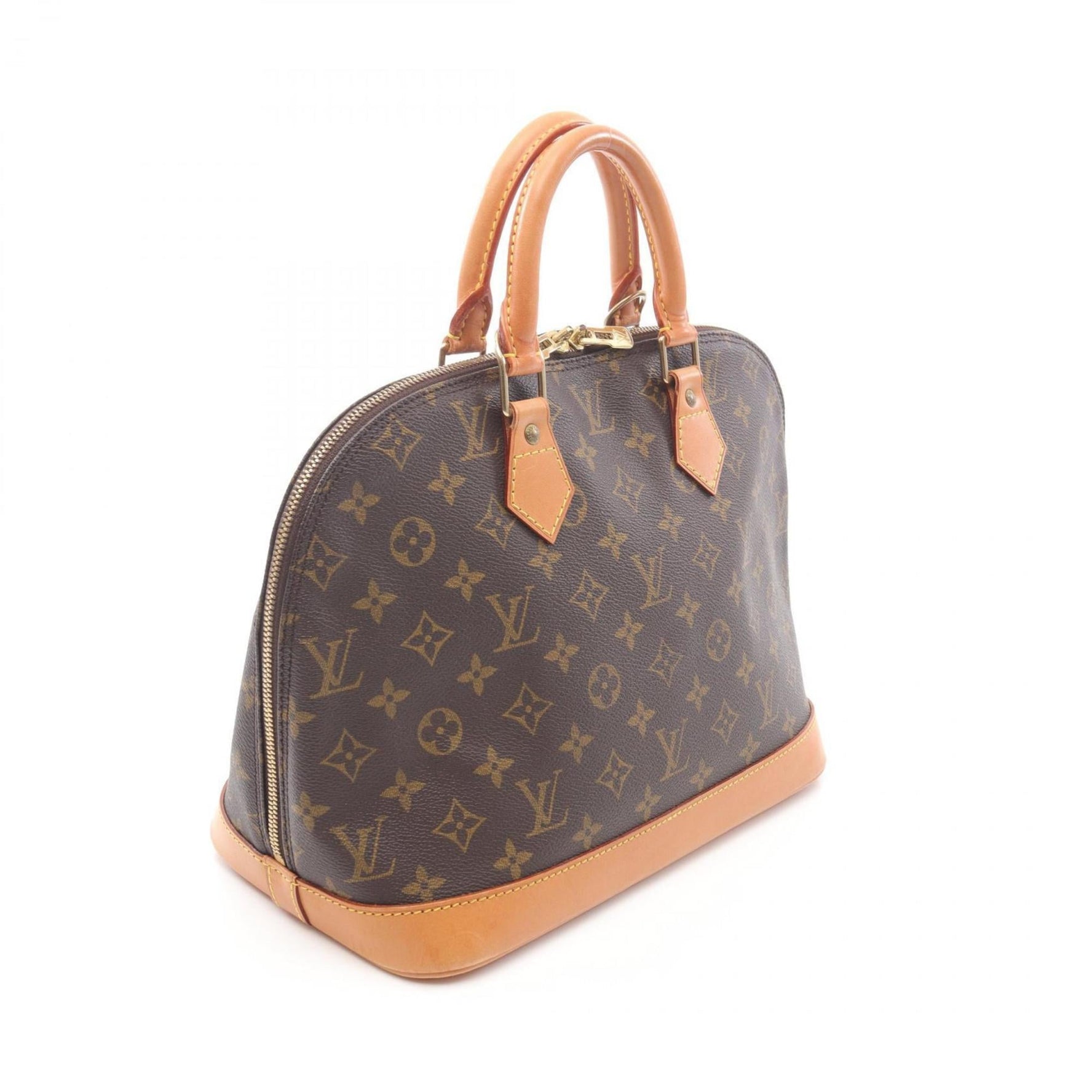 Louis Vuitton Alma PM Monogram Handbag, Coated Canvas and Leather