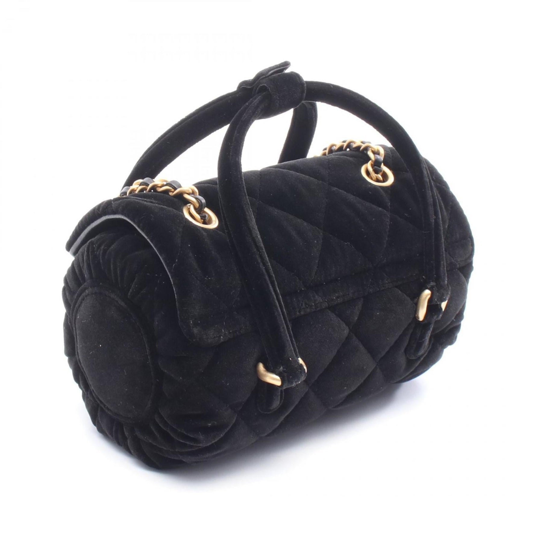 CHANEL Matelasse Shoulder Bag, Fabric