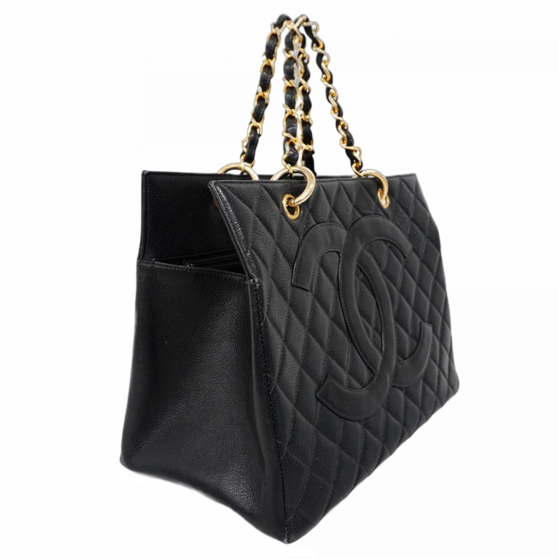 Chanel Matelasse Chain Handbag in Caviar Skin
