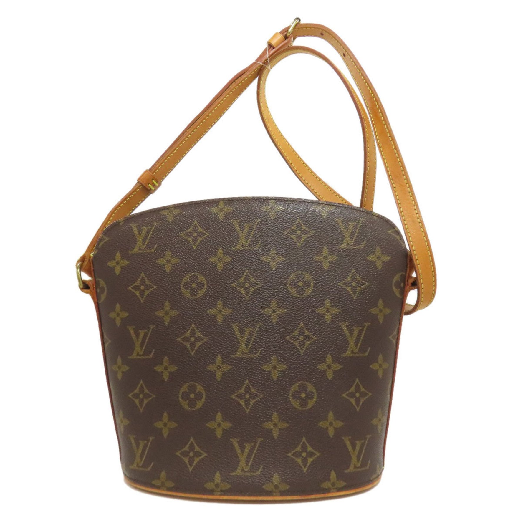 Louis Vuitton Drouot Shoulder Bag Canvas LOUIS VUITTON