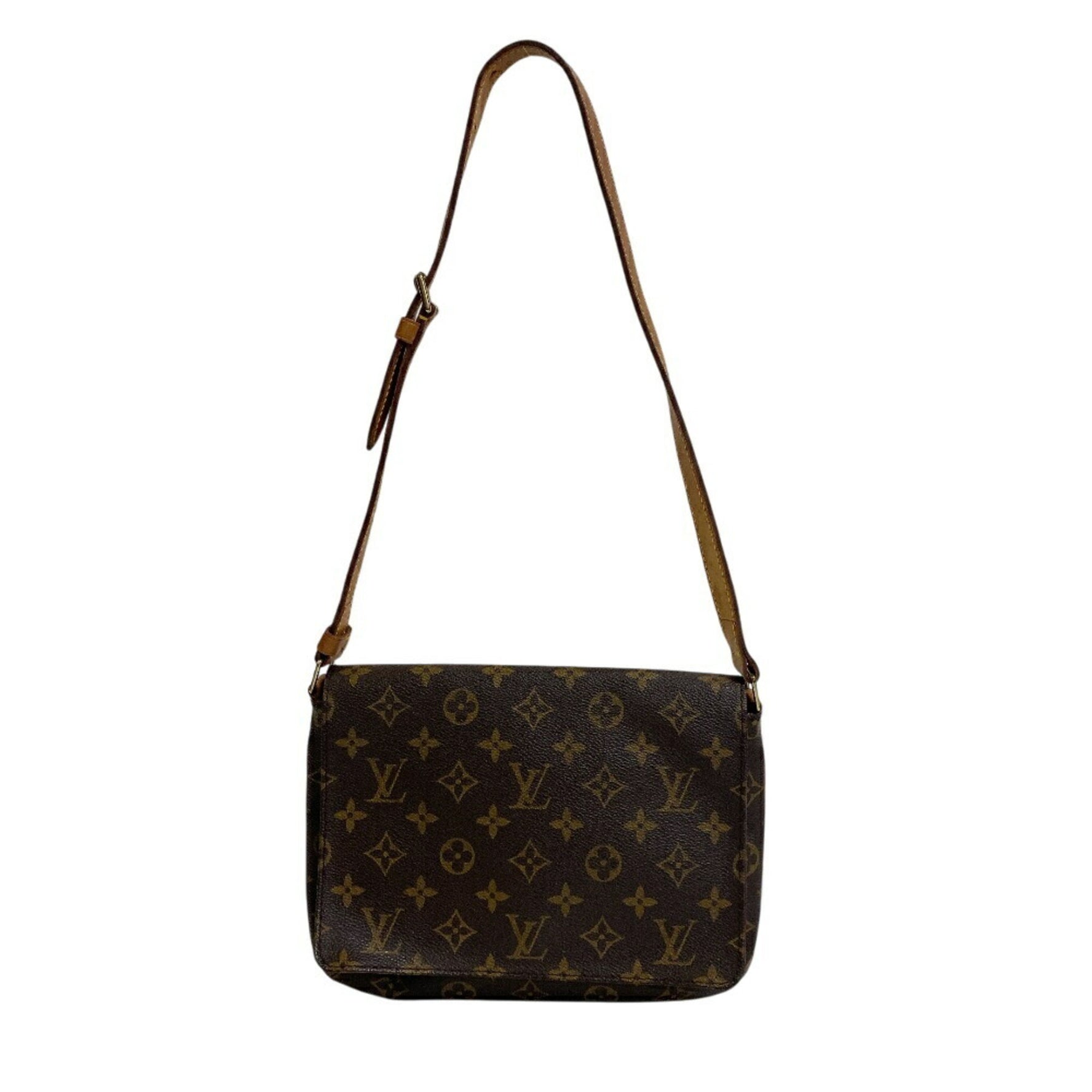 LOUIS VUITTON M51257 Musette Tango Monogram Shoulder Bag, Women's, Brown