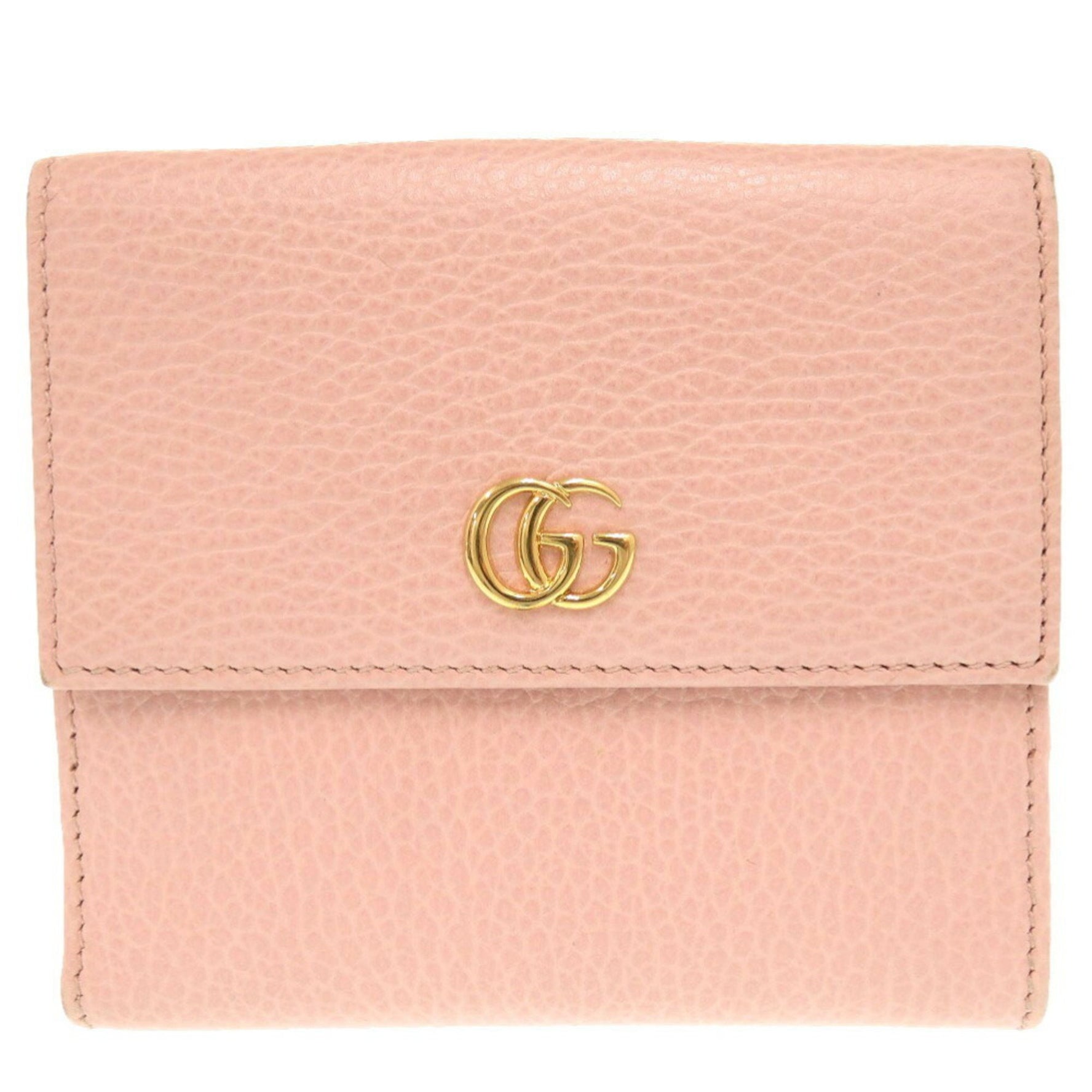 Gucci GG Marmont Leather Ping Bi-fold Wallet 0678 GUCCI