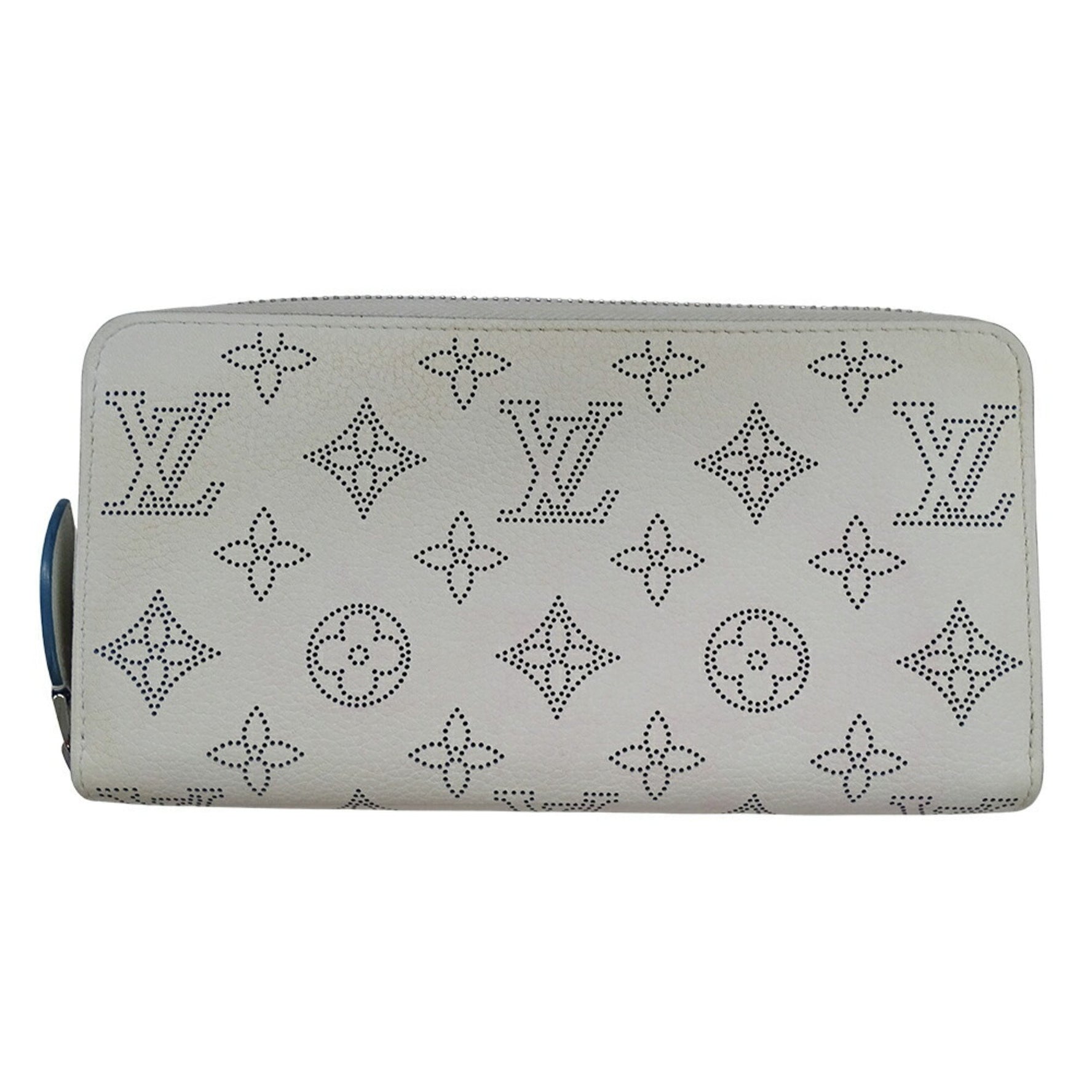 Louis Vuitton Mahina Zippy Wallet in Snow Orange