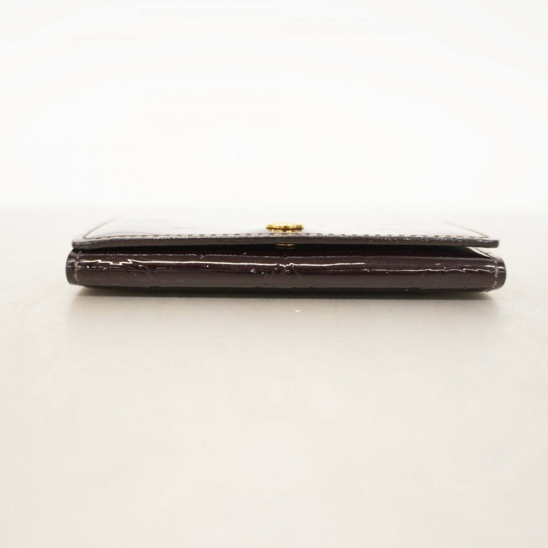 Louis Vuitton Vernis Envelope Carte de Visite Business Card Case Amaranth
