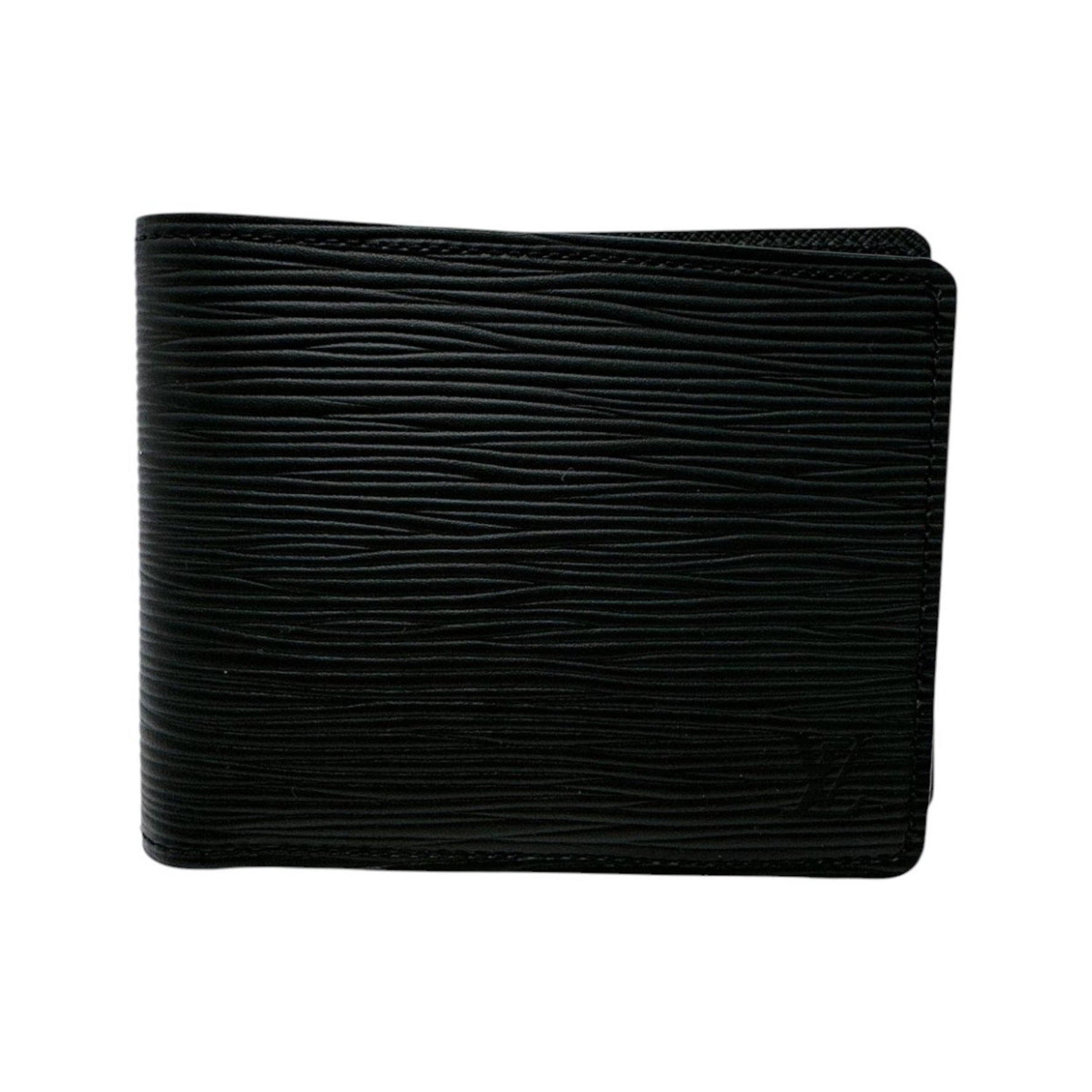 Louis Vuitton Bi-fold Wallet Epi Portefeuille Multiple Leather