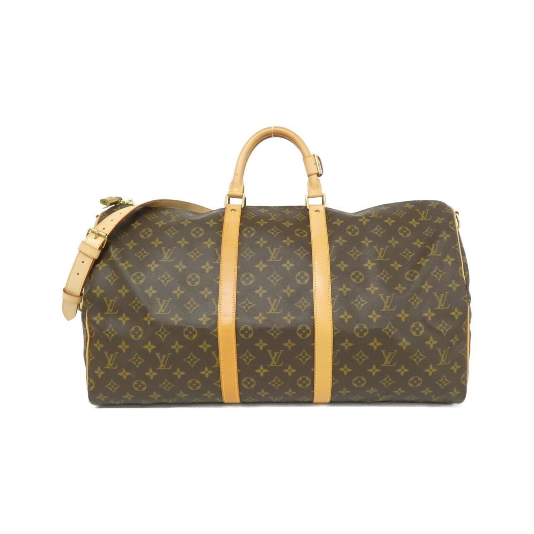 Louis Vuitton Monogram Keepall Bandouliere Boston Bag