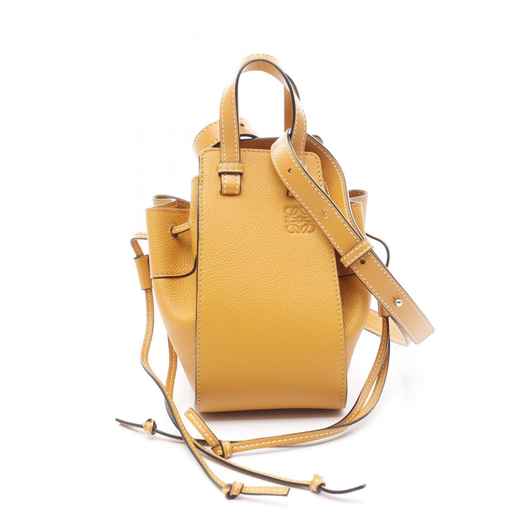 LOEWE Hammock Drawstring Bag Mini Handbag Leather