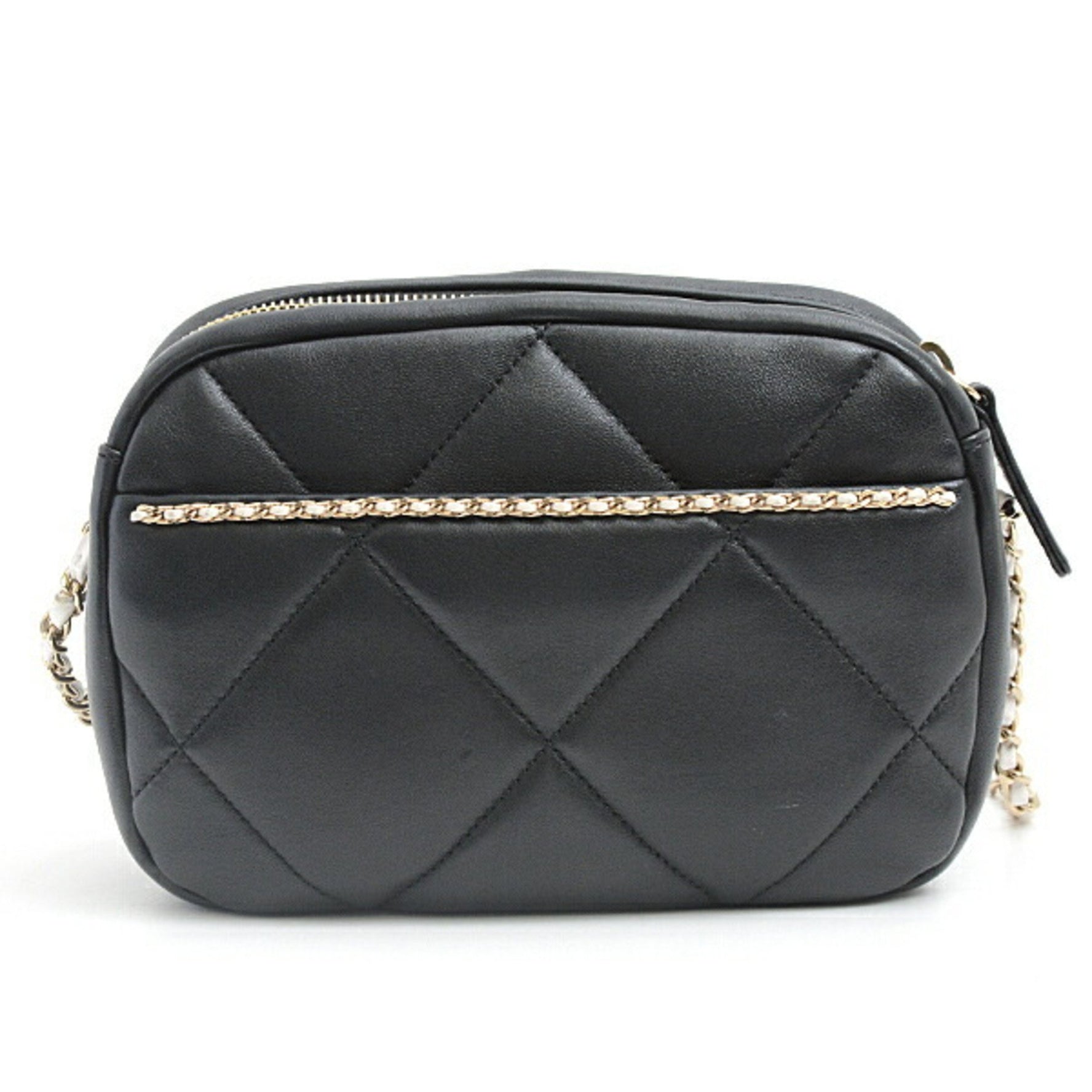 Chanel Matelasse Chain Stitch Shoulder Bag Lambskin