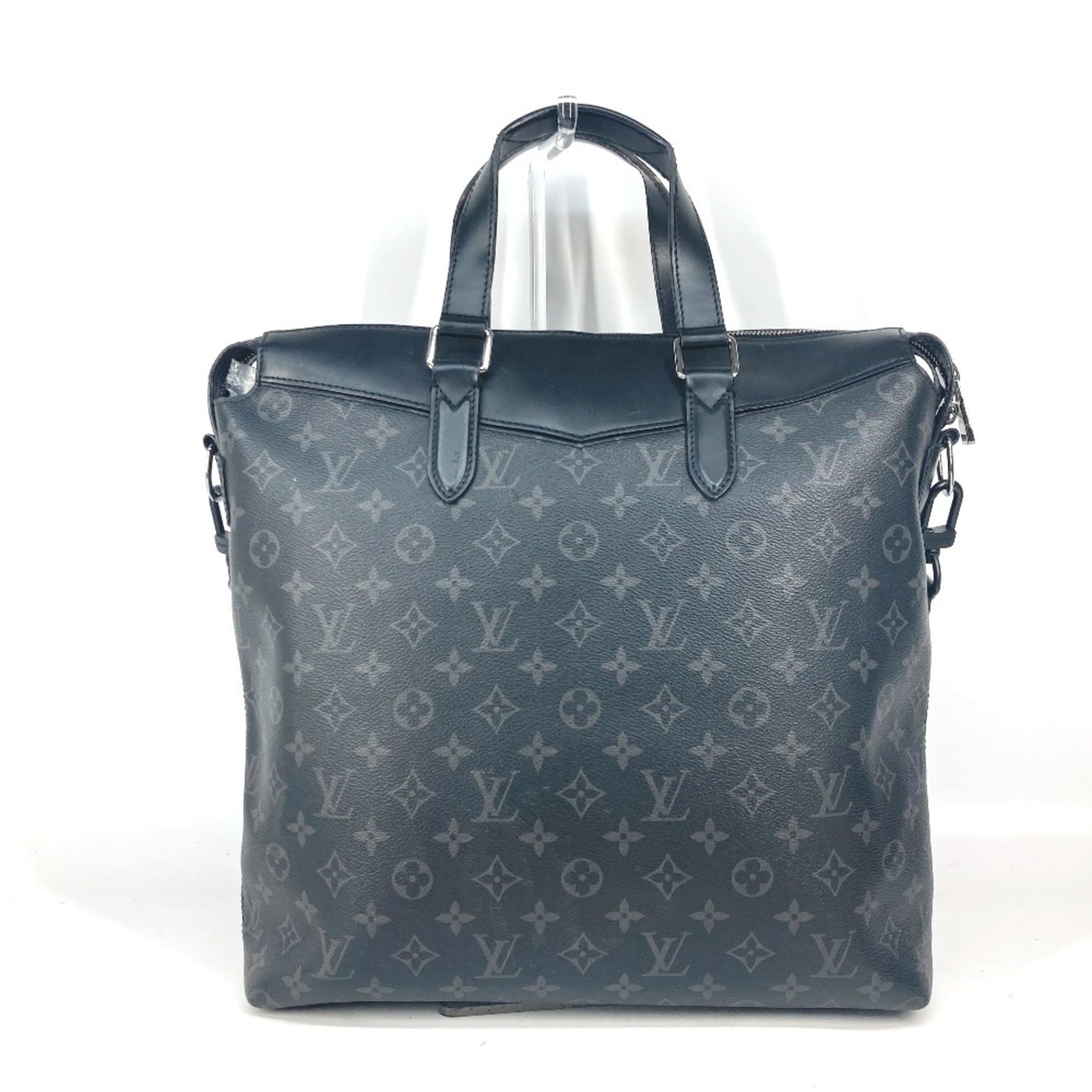 Louis Vuitton Monogram Eclipse Tote Explorer Shoulder Bag Crossbody Damier Graphite Canvas Men's