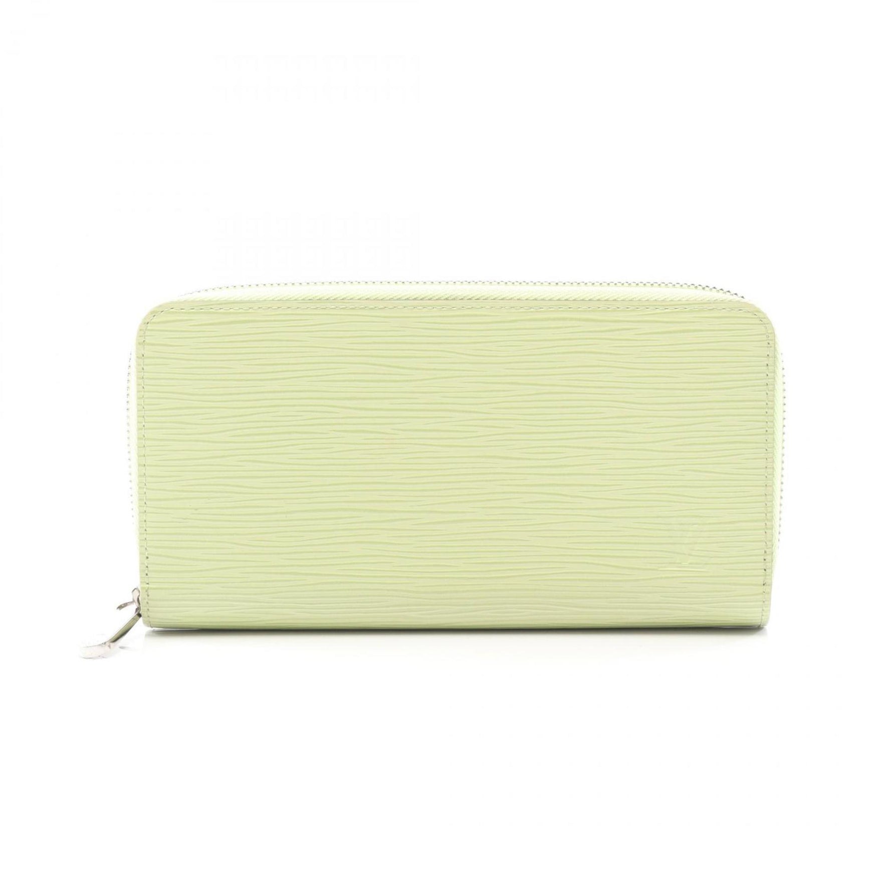 Louis Vuitton Zippy Wallet, Round Long Epi Leather, Vert-Notte