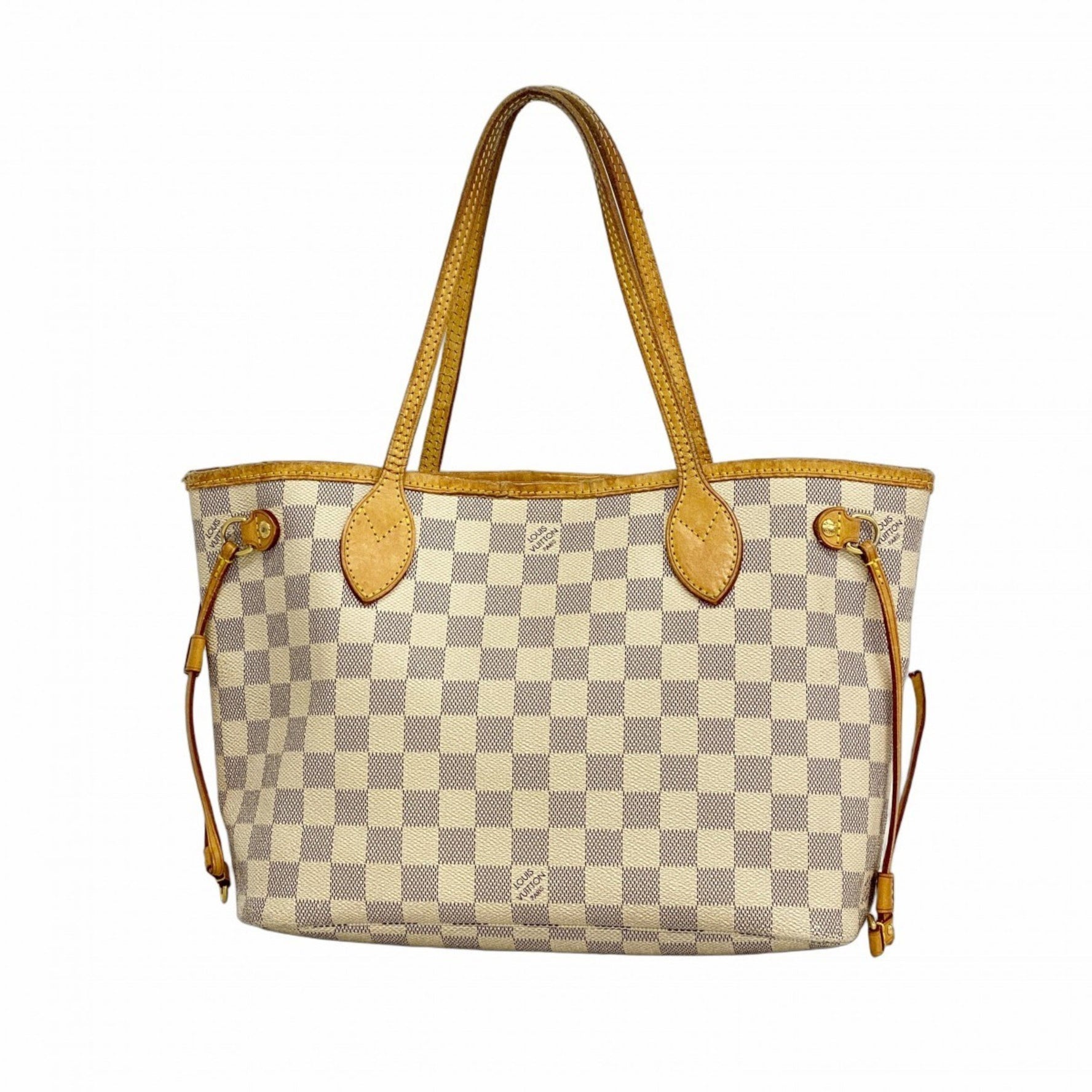 Louis Vuitton Damier Azur Neverfull PM Tote Bag
