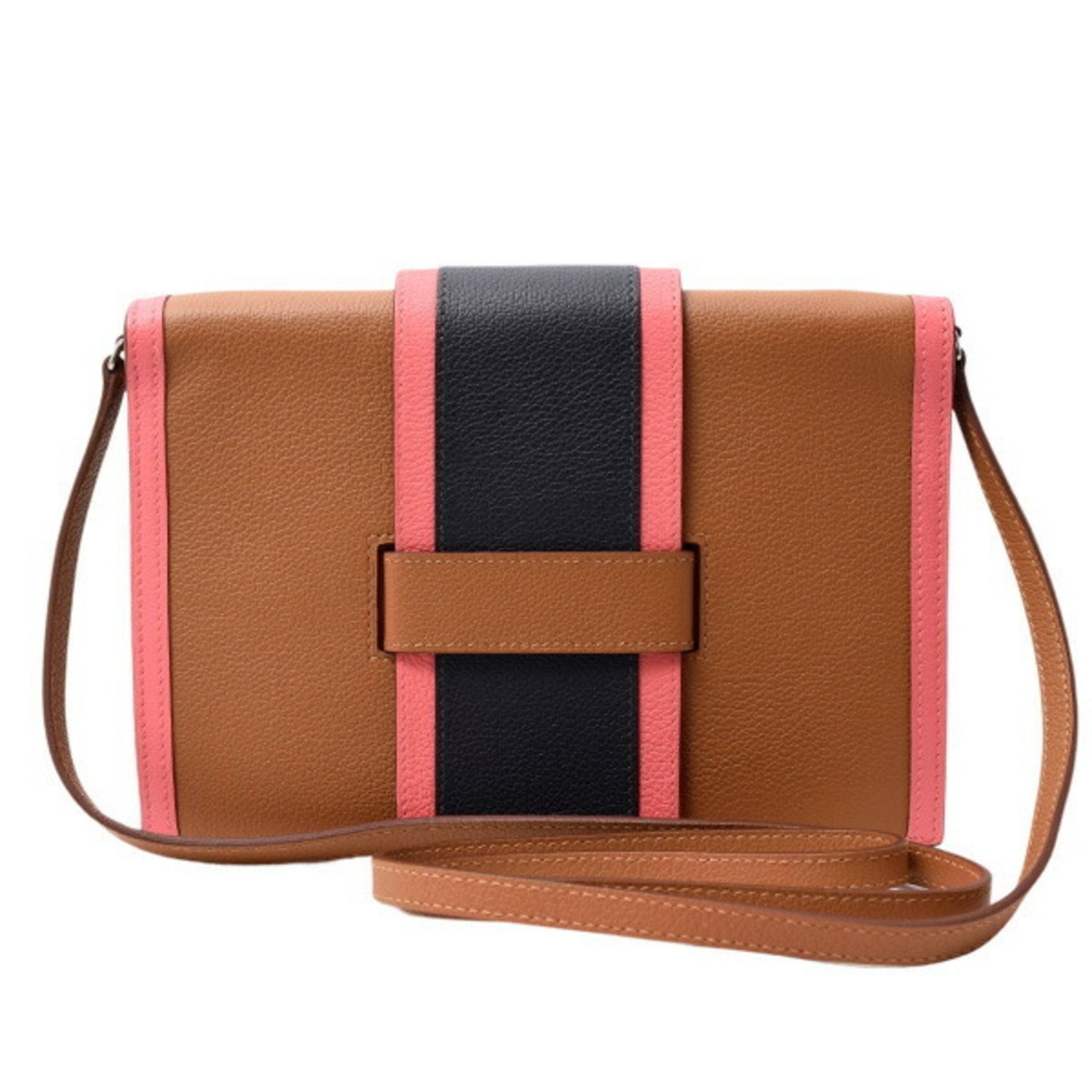 Hermes Shoulder Bag H Passant Clutch Y Stamp Evercolor