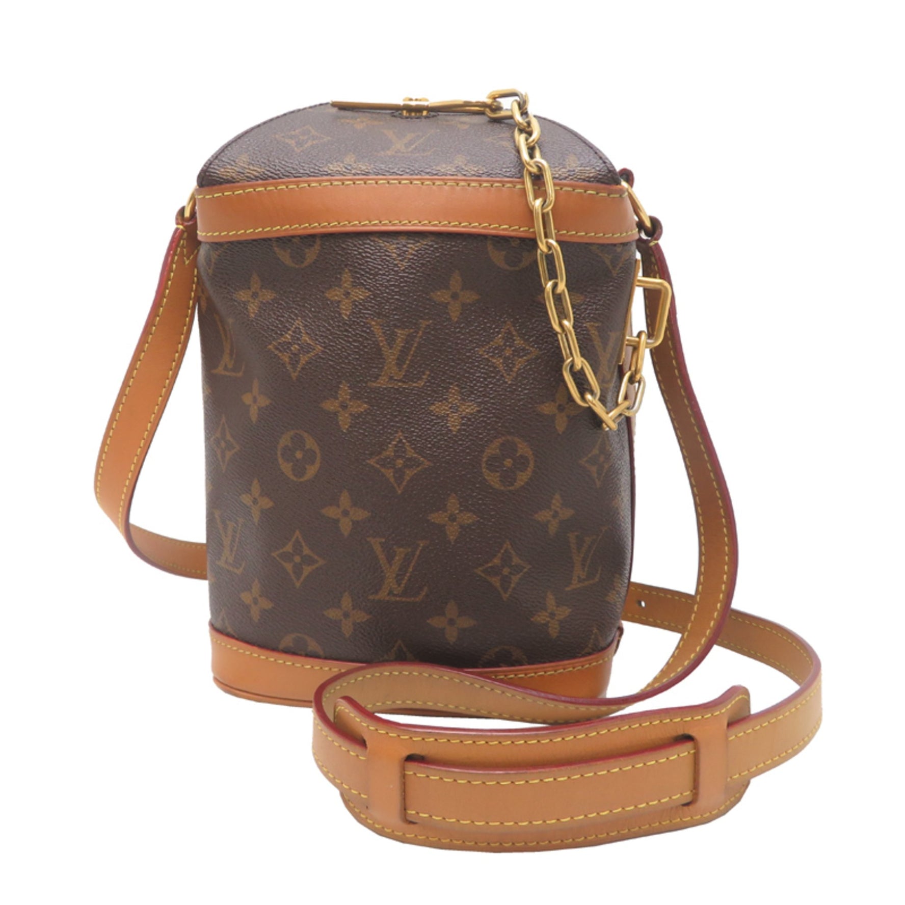 Louis Vuitton Milk Box Shoulder Bag (Discontinued) Monogram