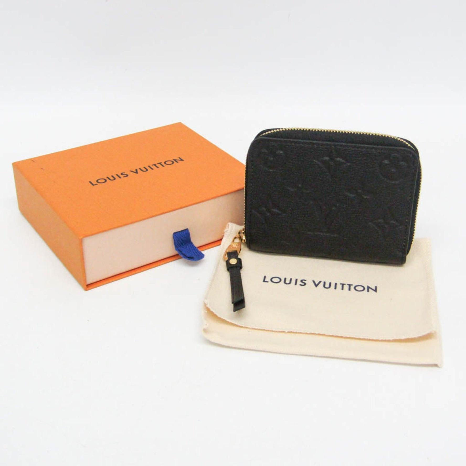 Louis Vuitton Monogram Empreinte Zippy Coin Purse Monogram Empreinte Coin Purse/coin Case
